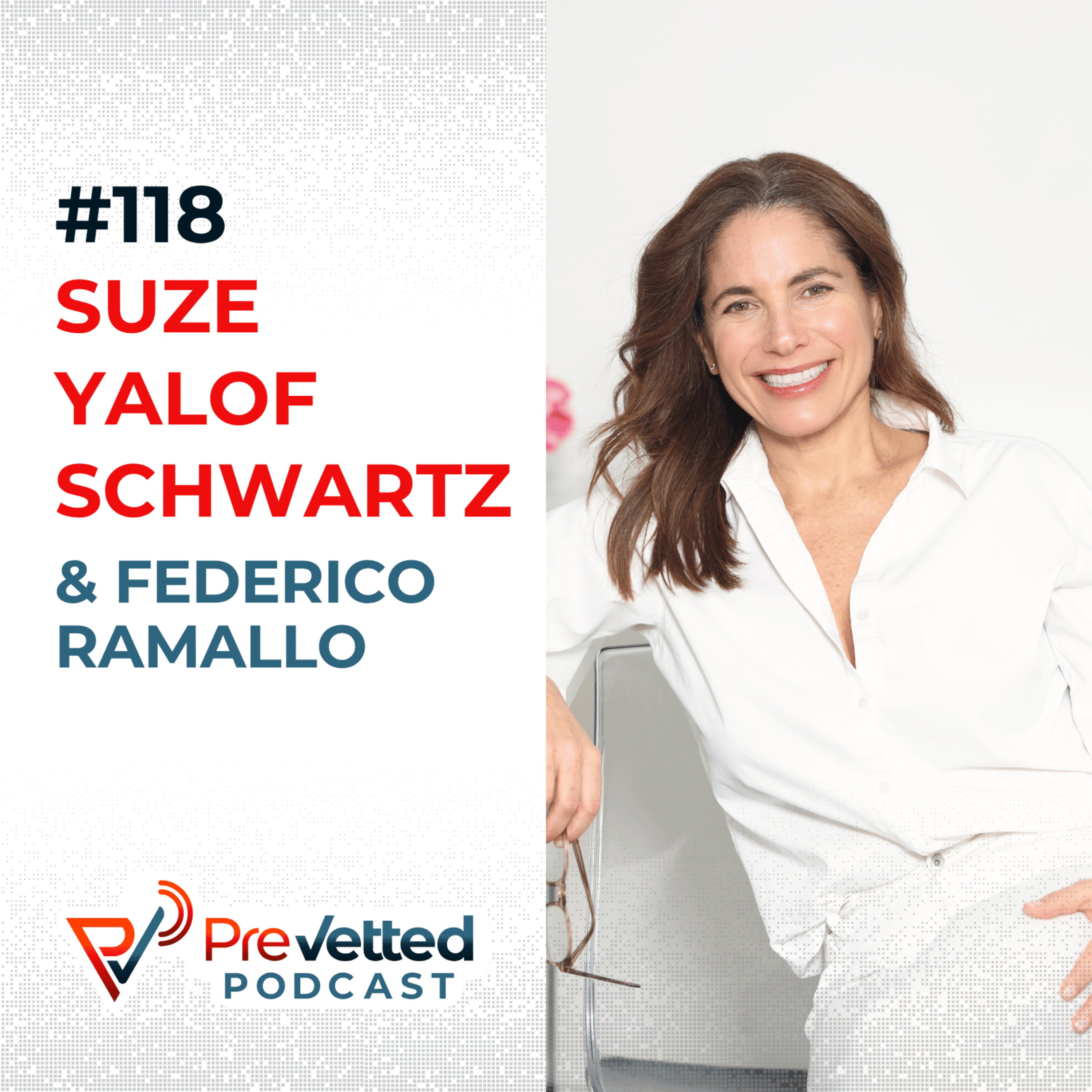 #118 Suze Yalof Schwartz: Unplug, Secular Meditation for Busy Minds and Better Sleep episode artwork