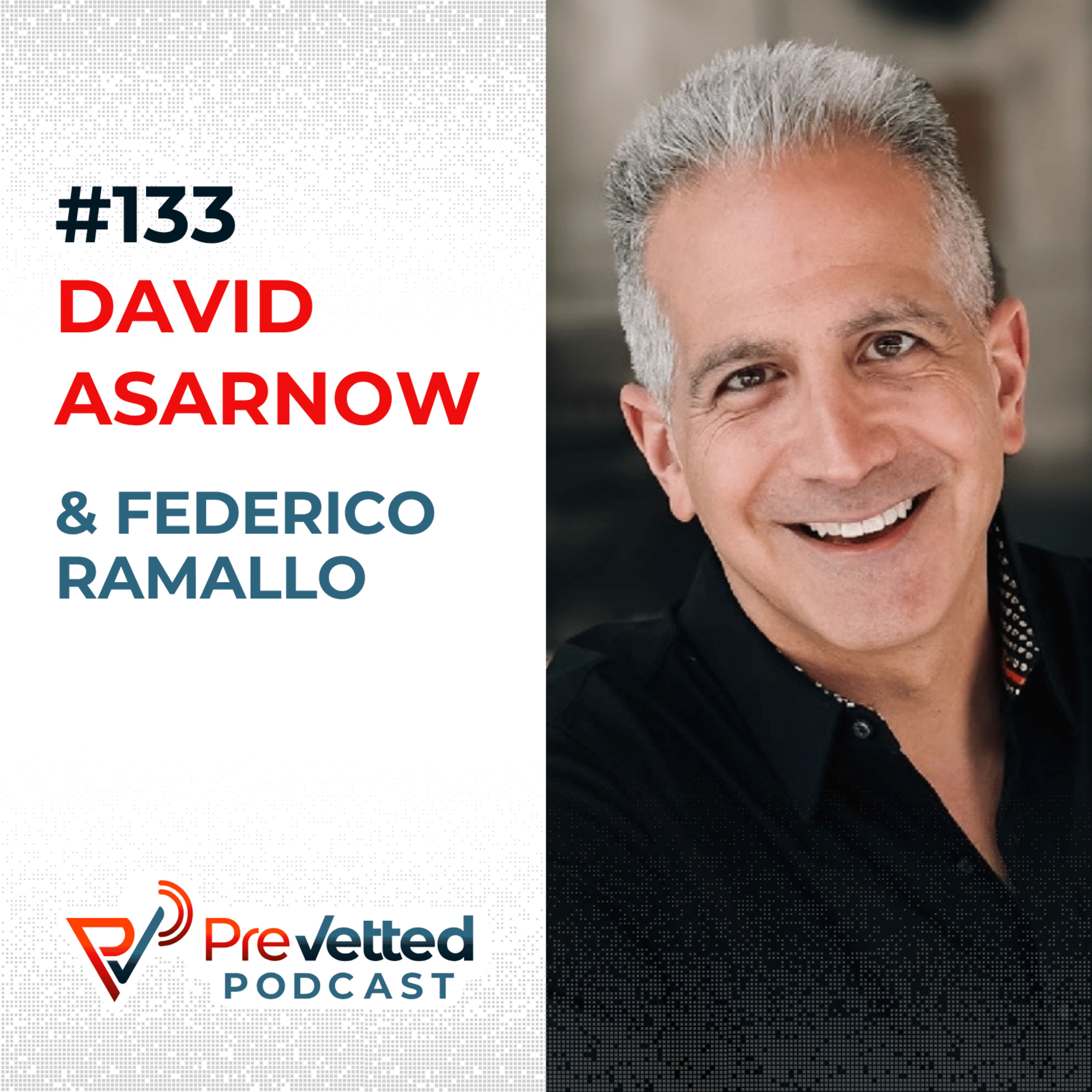 #133 David Asarnow: Predictable Revenue Systems, Stronger Funnels, and Practical AI for Sales and Marketing episode artwork