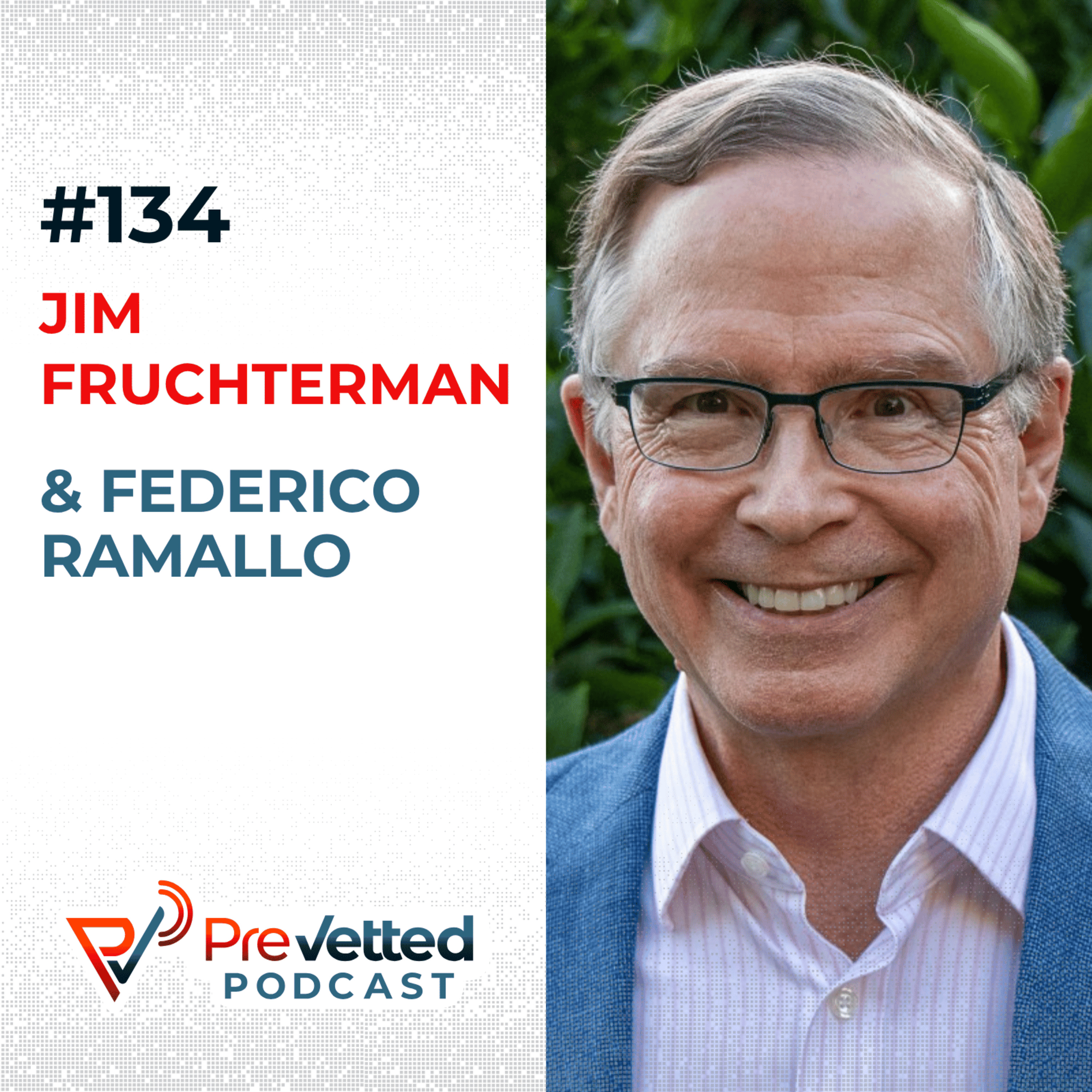 #134 Jim Fruchterman: From Rocket Engineer to Tech for Good with Tech Matters and Benetech episode artwork