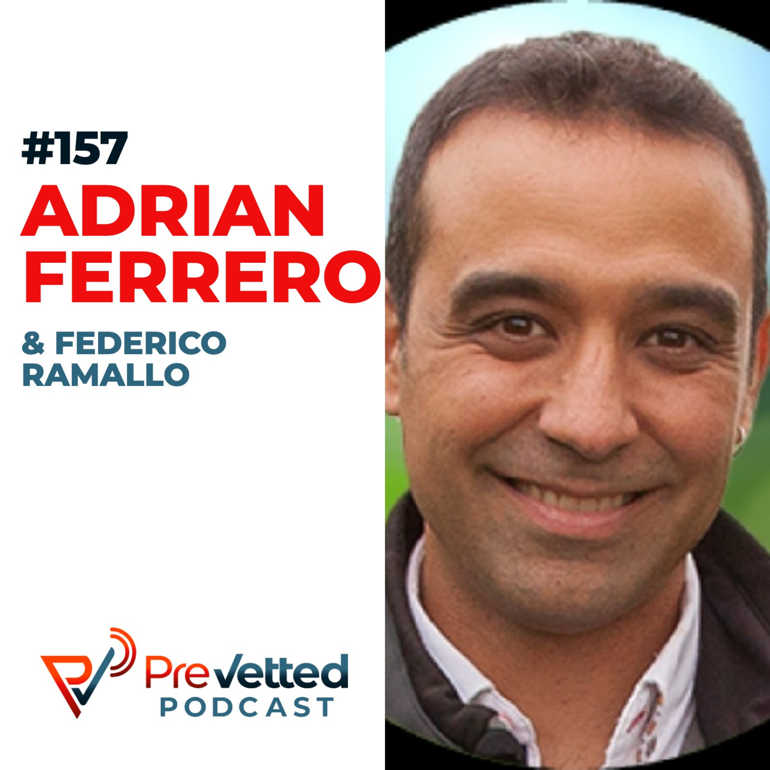 #157 Adrian Ferrero: Reading the Microbes in Our Soil to Transform Global Agriculture episode artwork