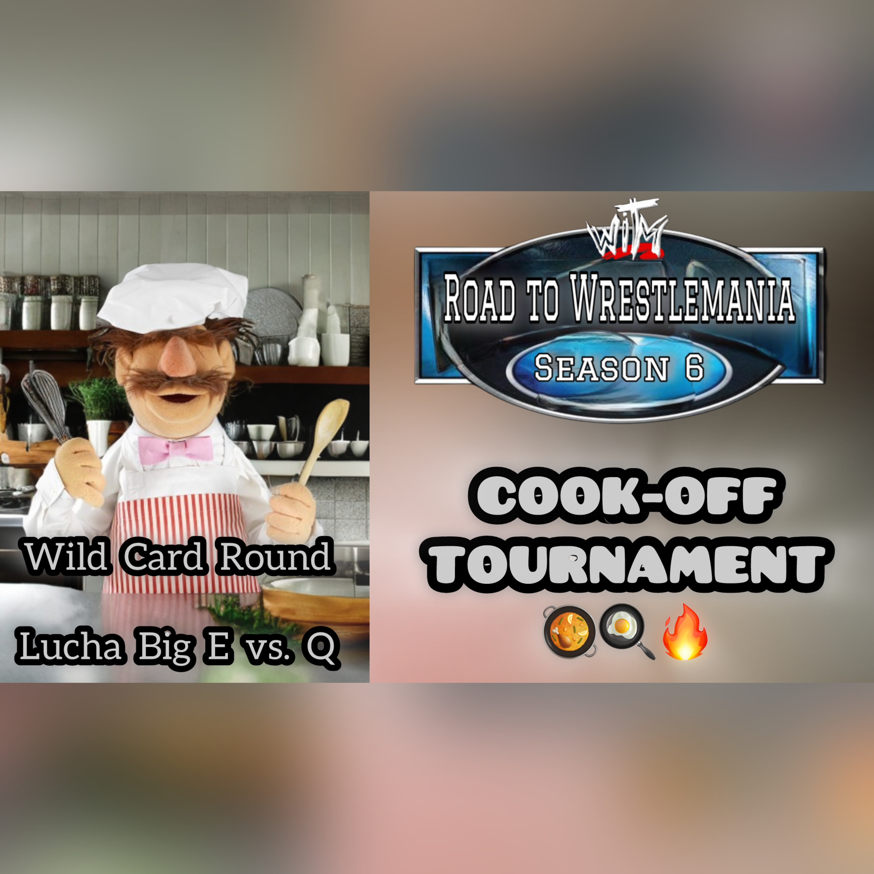 R2WM Cook Off 2 Tournament (Wild Card Round) (Lucha Big E vs. Q) episode artwork