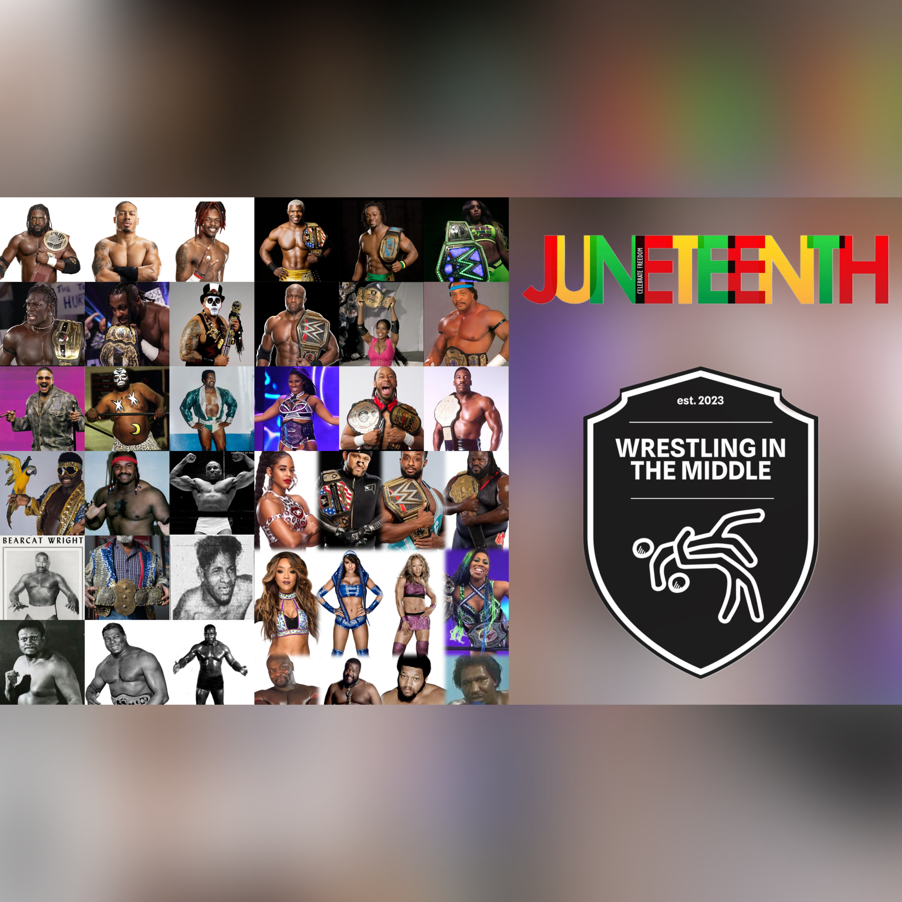 WitM Re-Airs ("Black Excellence in Professional Wrestling") episode artwork