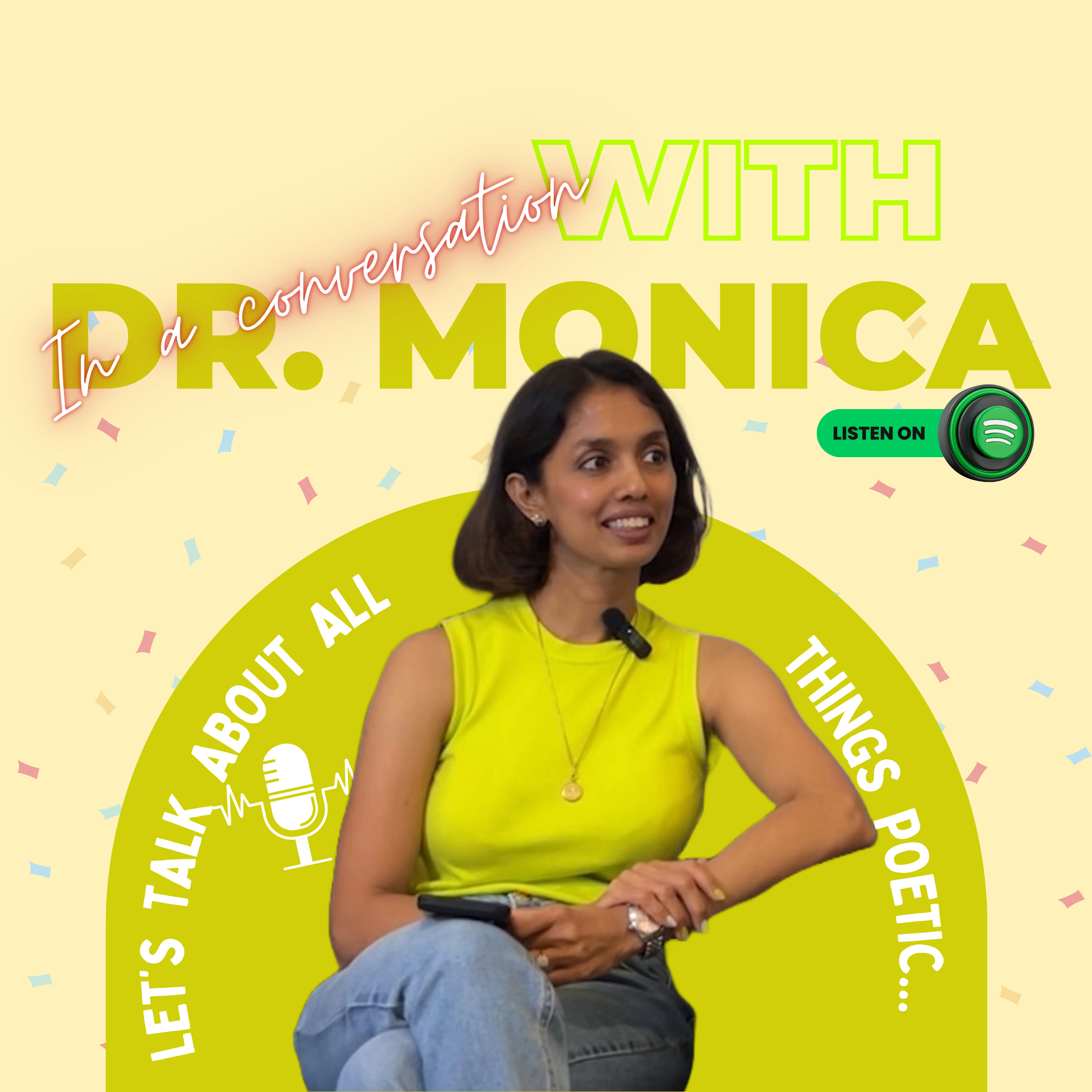 In a conversation with Dr. Monica Iyengar episode artwork
