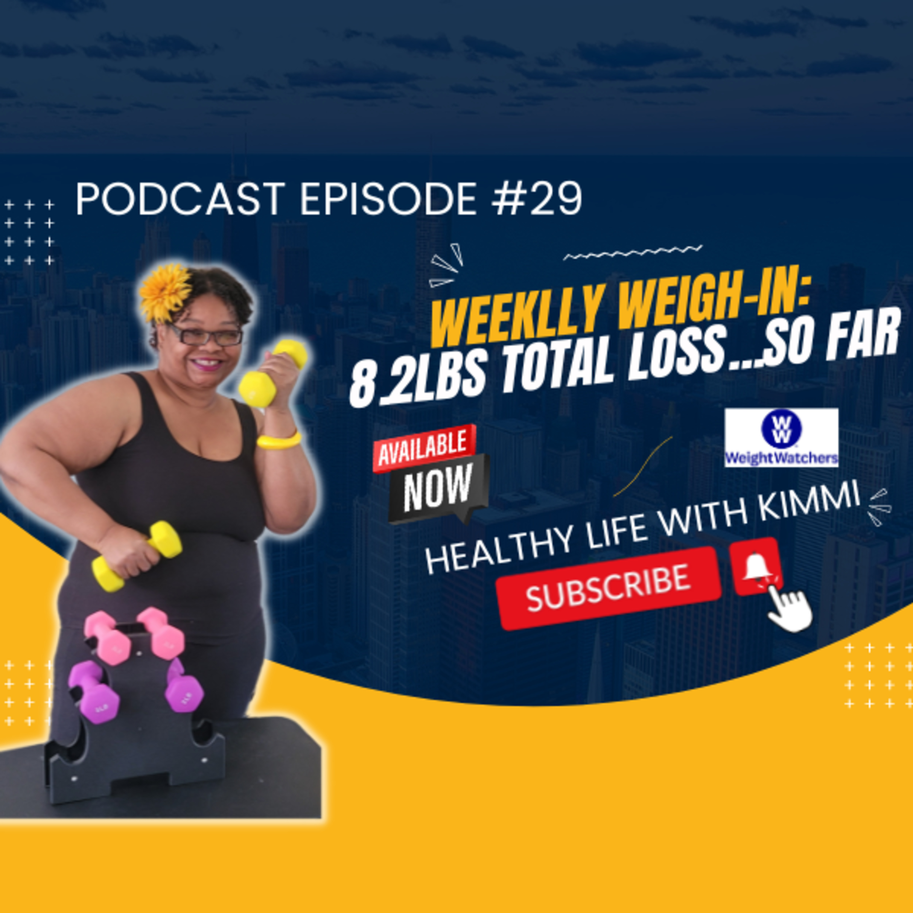 #29 - Weekly Weigh-In: Week Four...I Lost 8.2lbs So Far! episode artwork