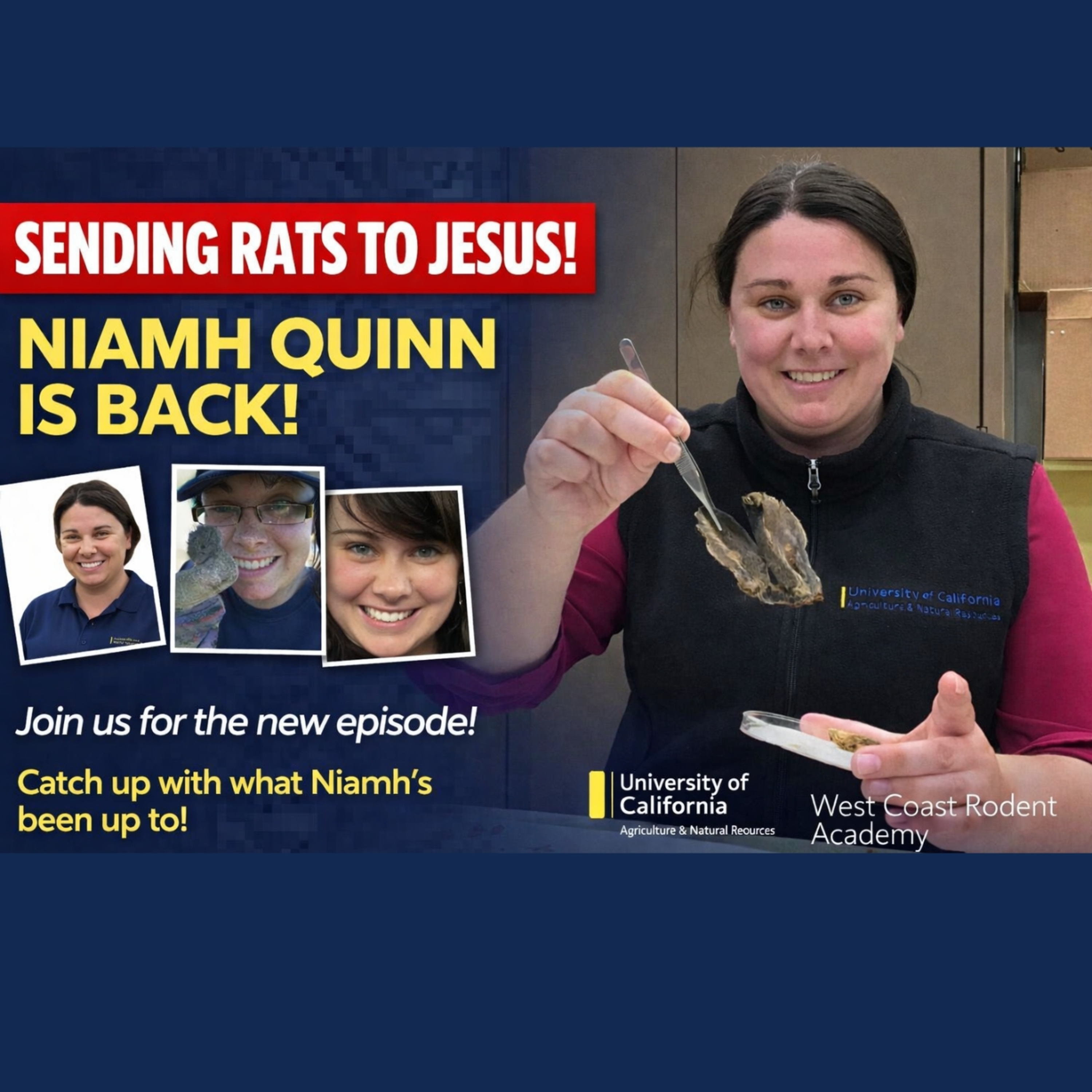 Niamh Quinn, Human Wildlife Interactions Advisor . Returns episode artwork