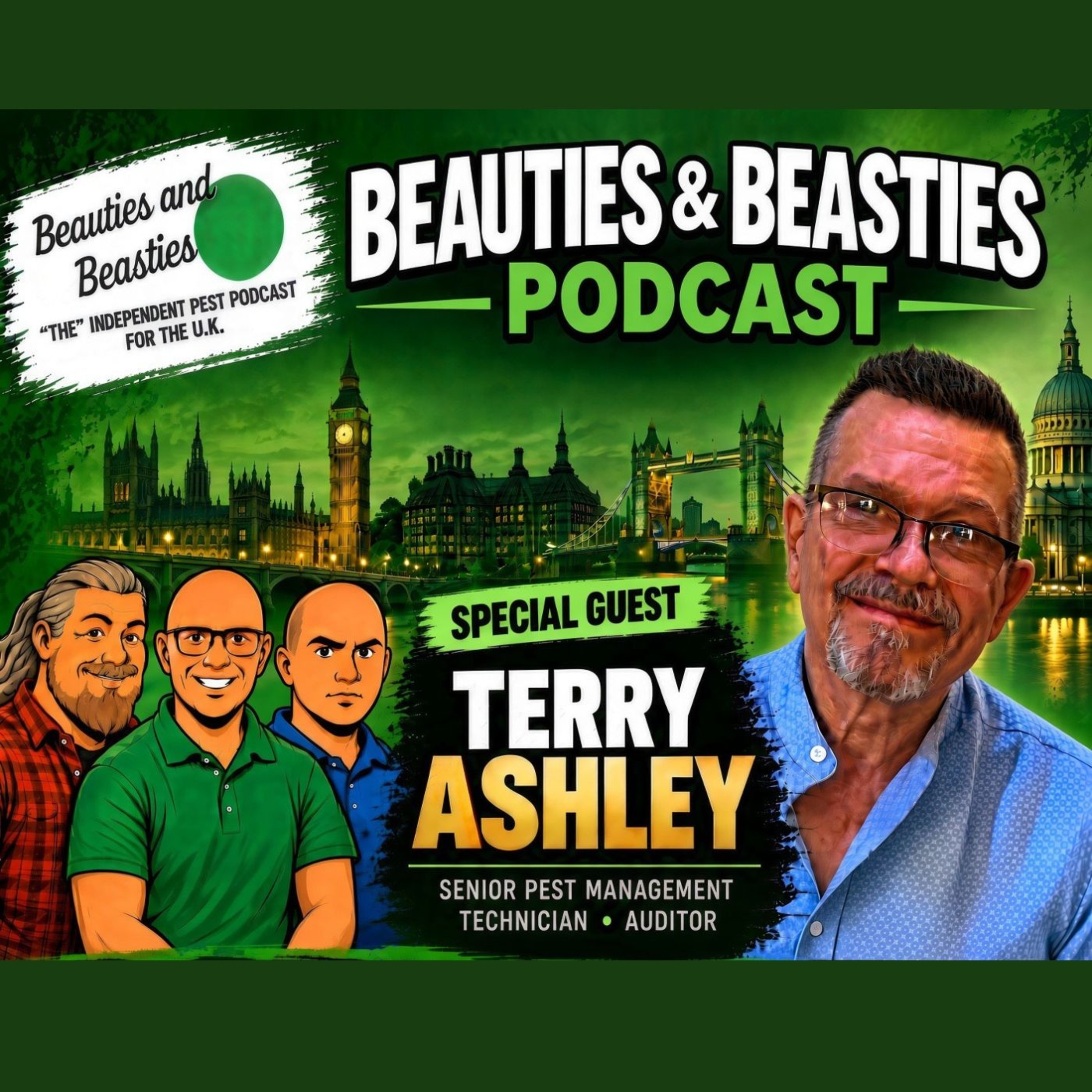 Terry Ashley, Pest Control through the years