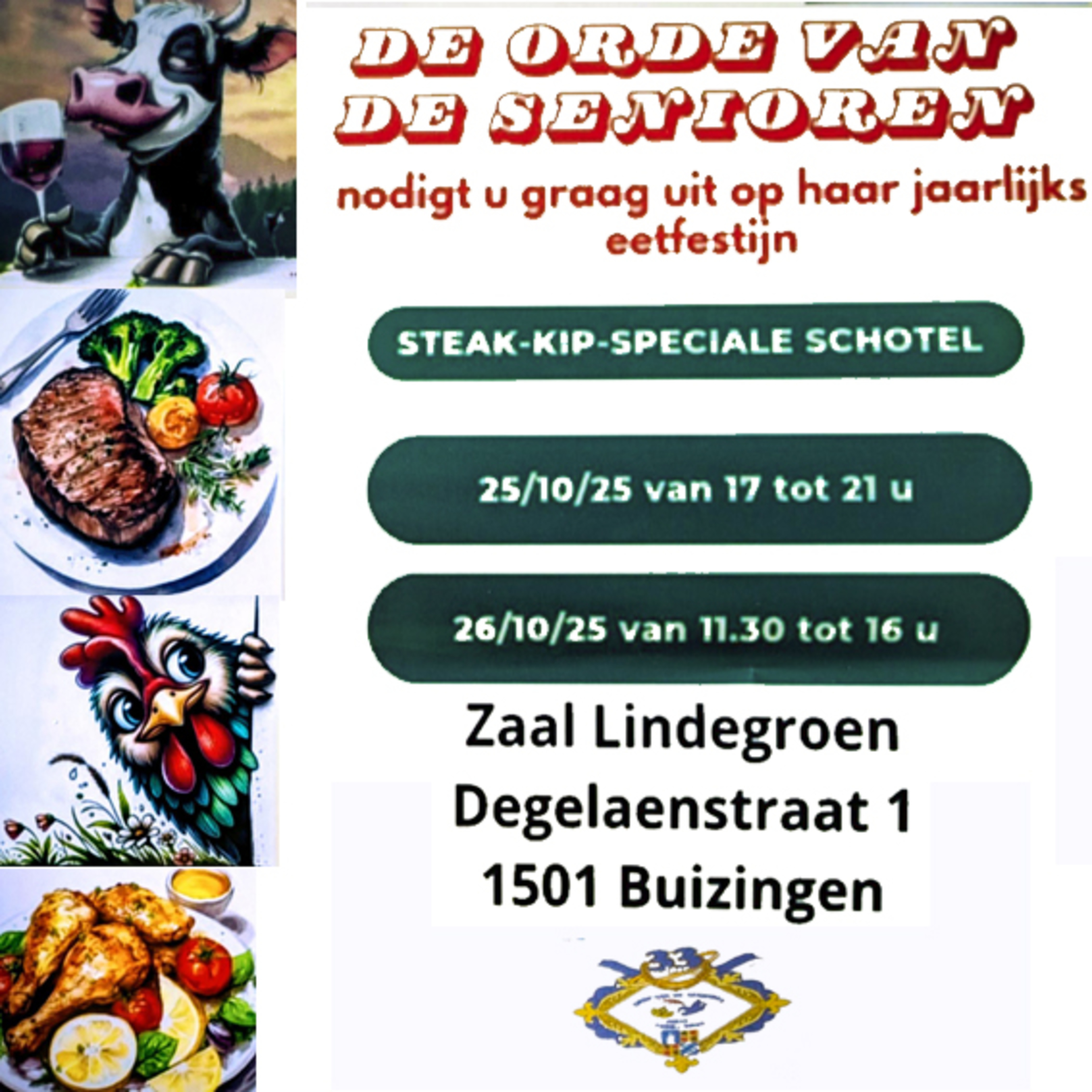 Orde van de senioren organiseert jaarlijks eetfestijn episode artwork