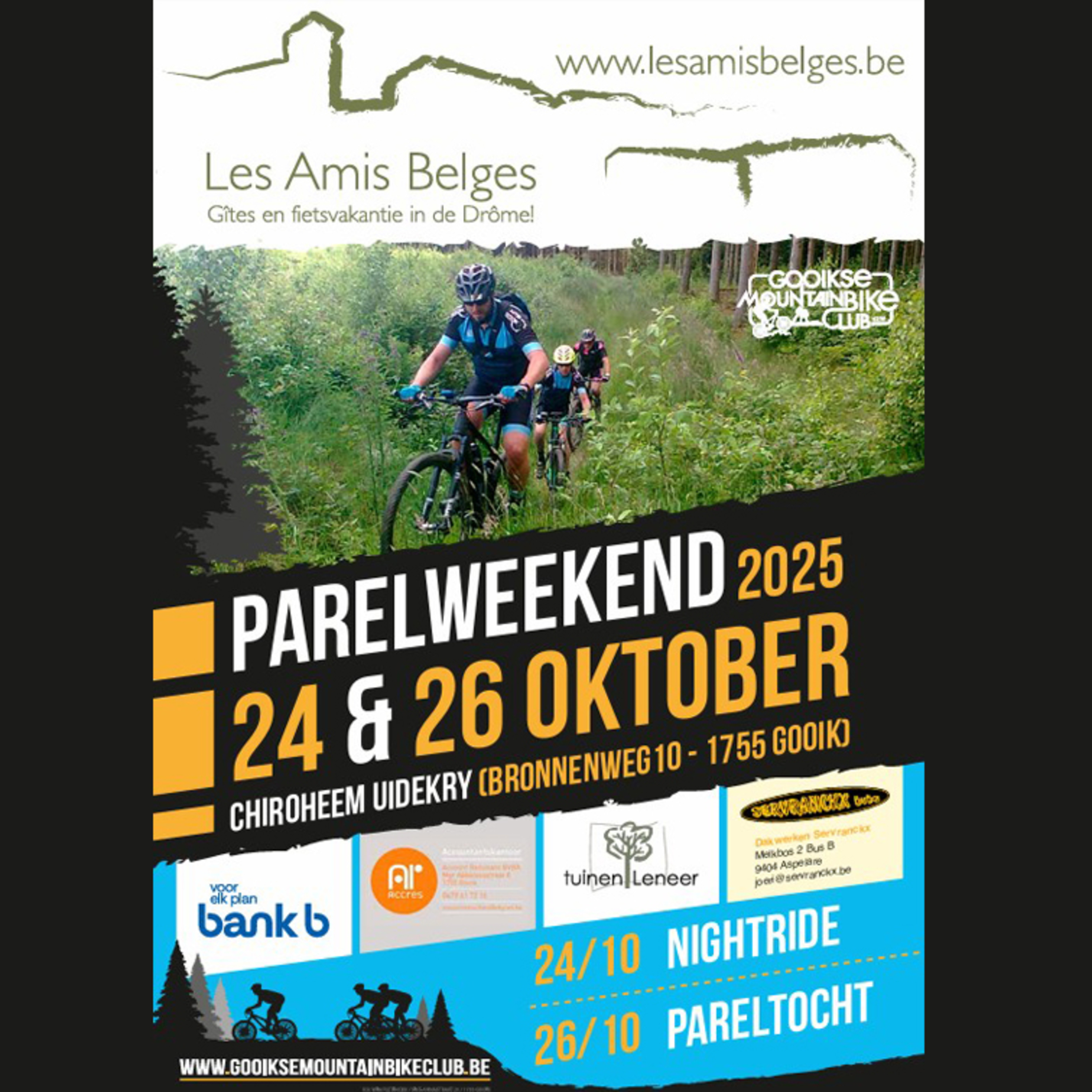 Mountainbikers kijken uit naar Gooiks parelweekend  episode artwork