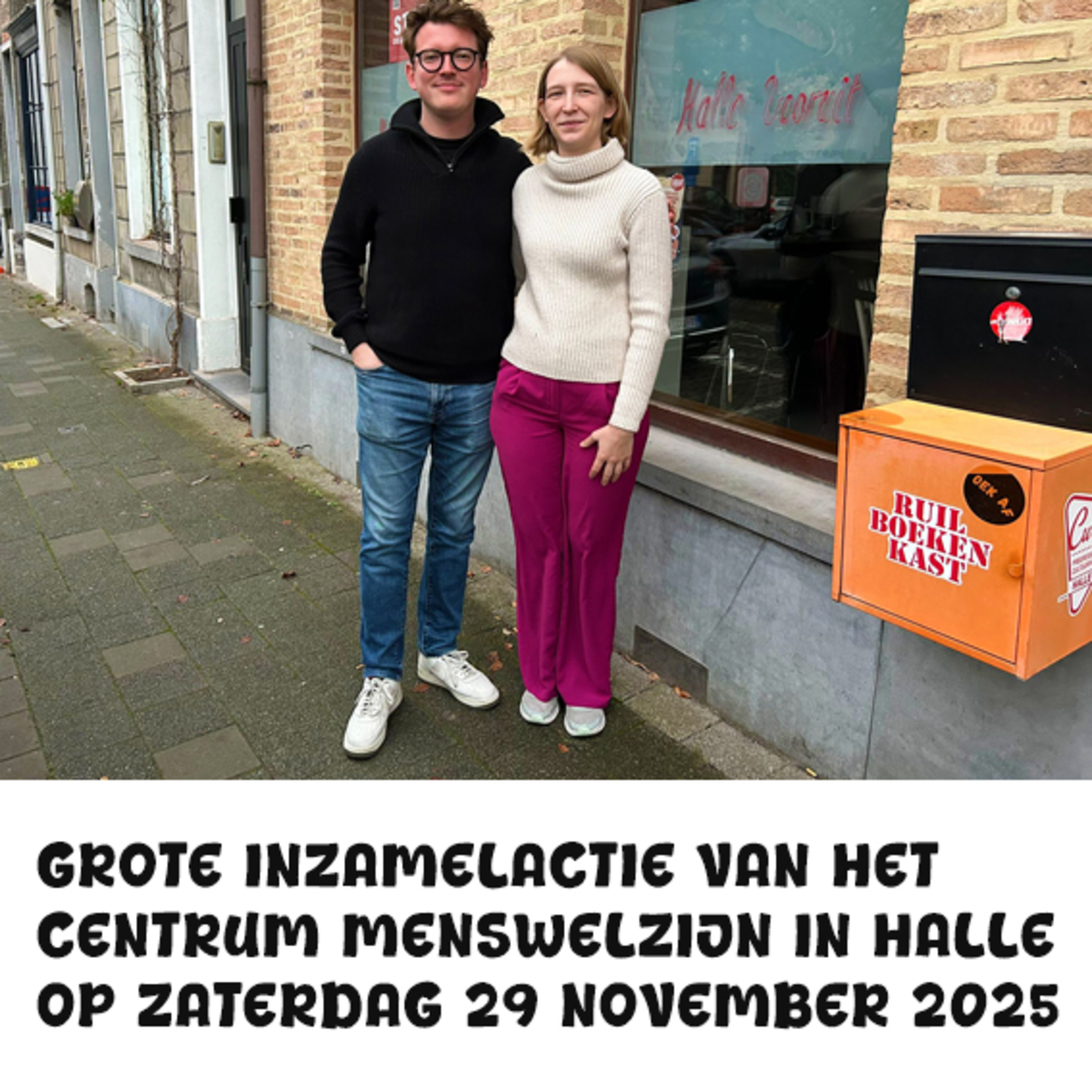 Vooruit Halle houdt inzamelactie voor Centrum Menswelzijn episode artwork