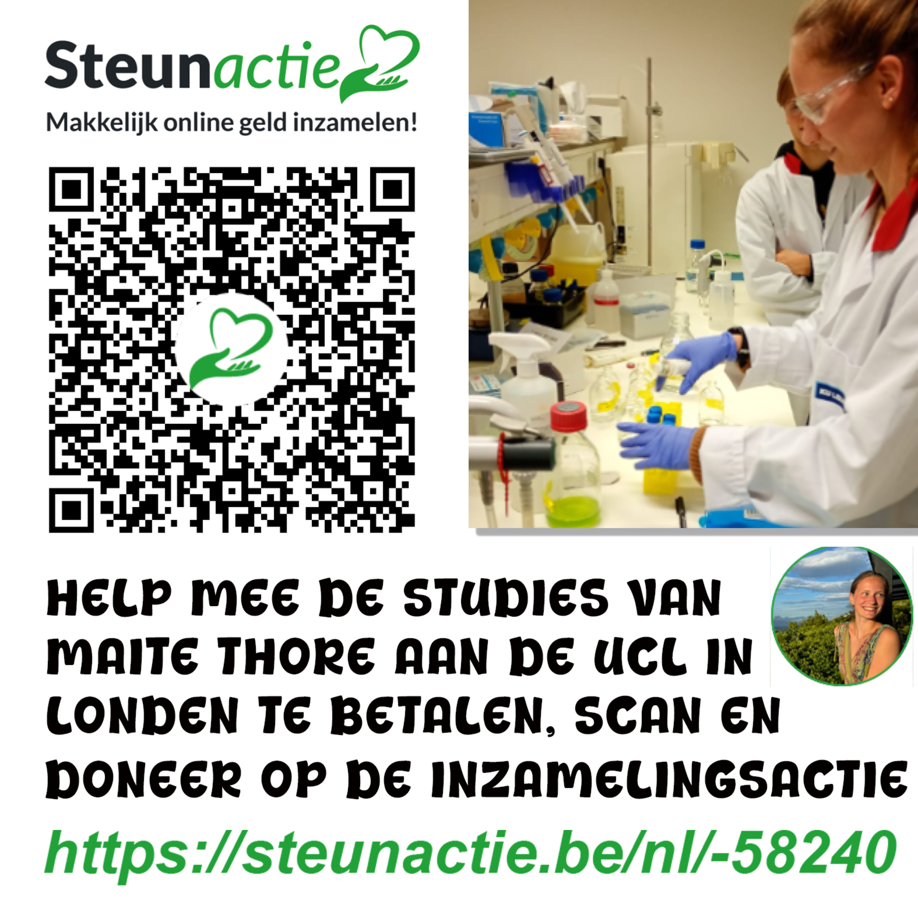 London calling - Maïté start crowdfunding voor studies aan University College episode artwork