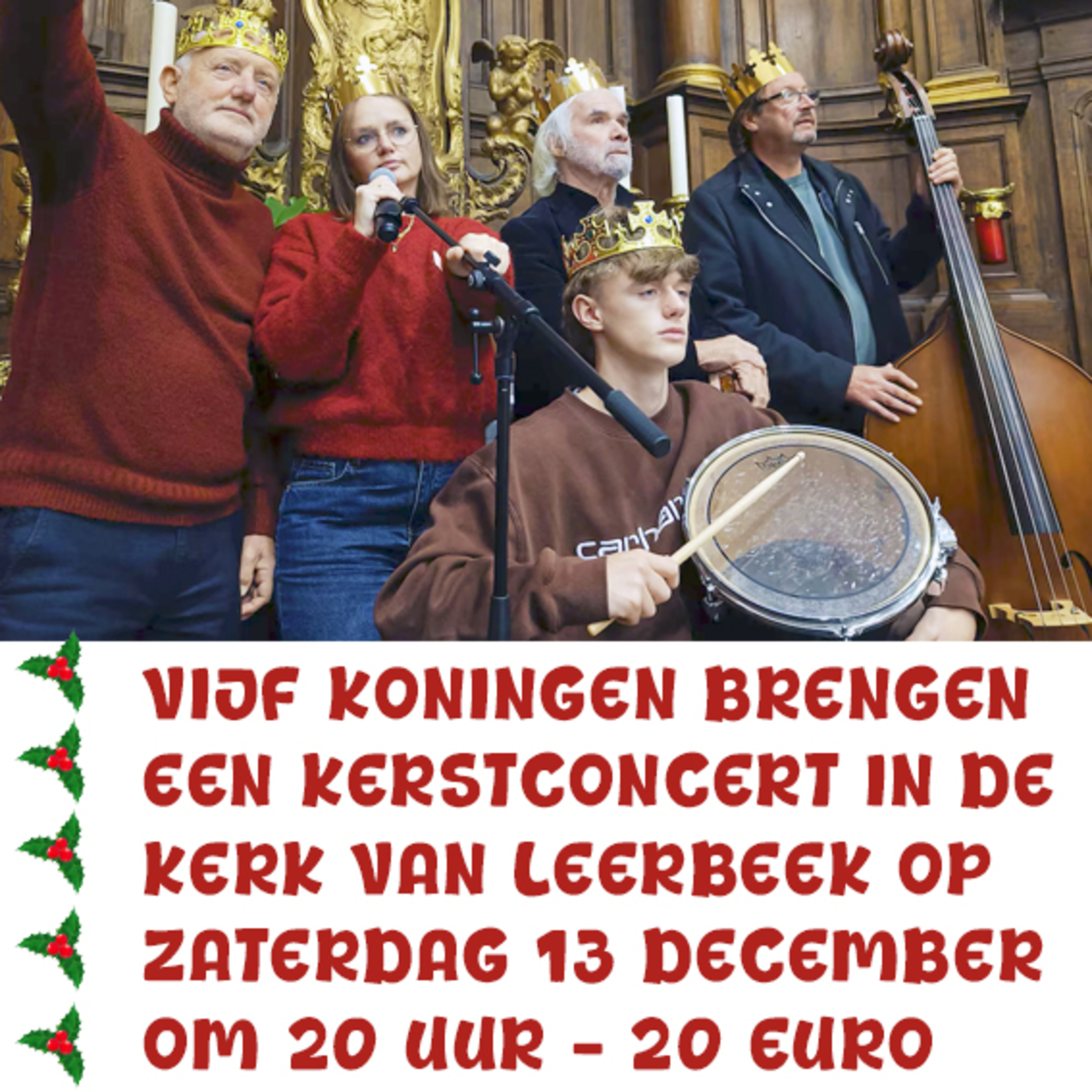 Kerstmagie in een bomvolle kerk van Leerbeek  episode artwork