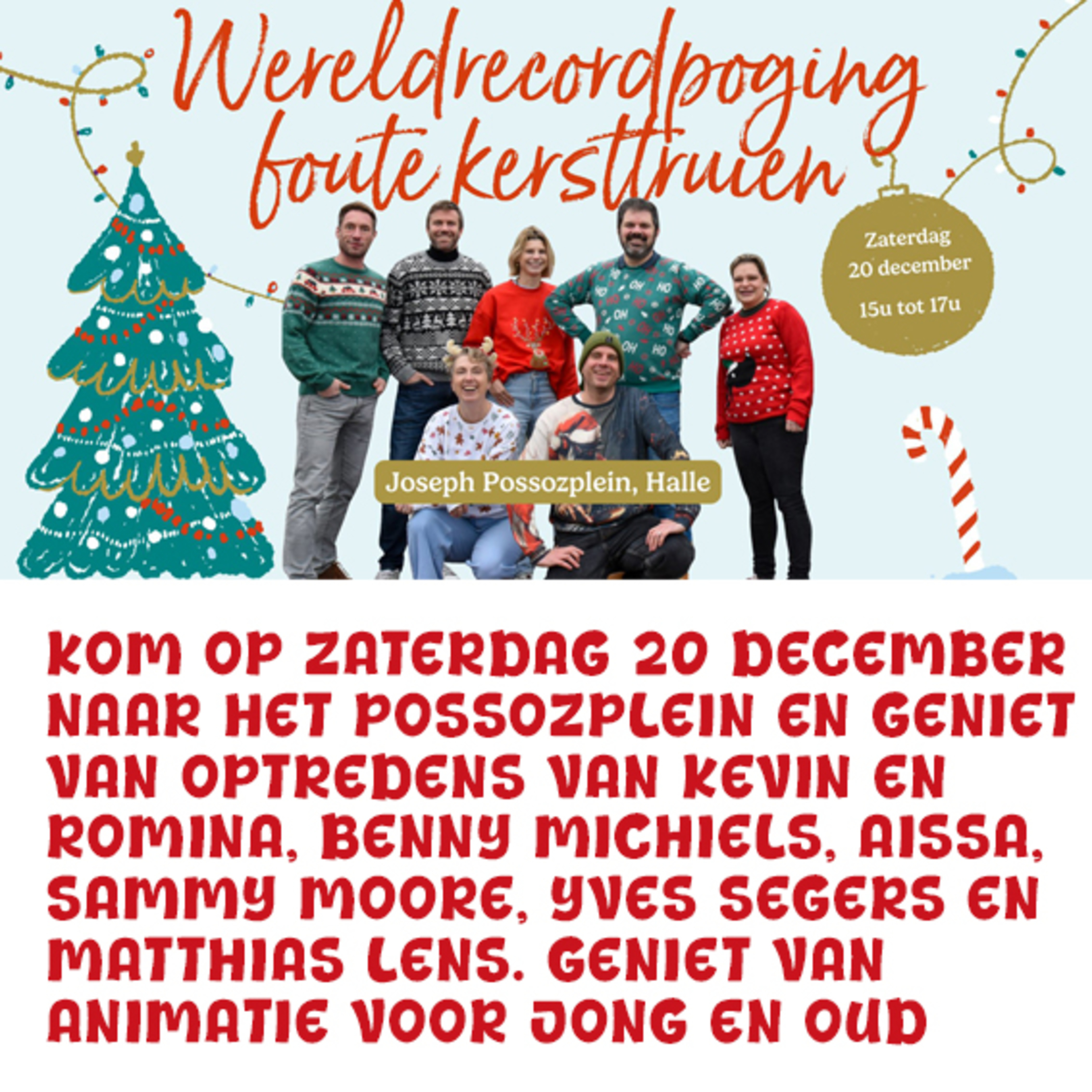 Mark Demesmaeker geeft recordpoging foute kersttruien nog een laatste "im-pulls"  episode artwork