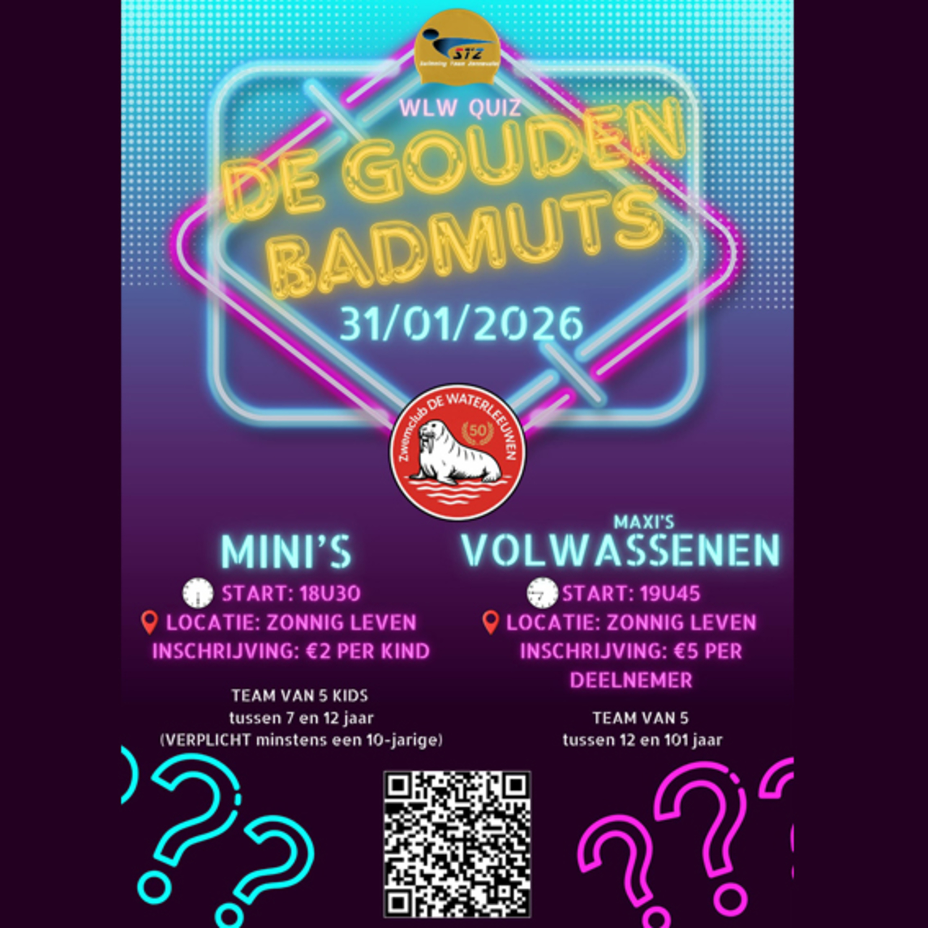 Gouden Waterleeuwen organiseren spetterende quiz episode artwork