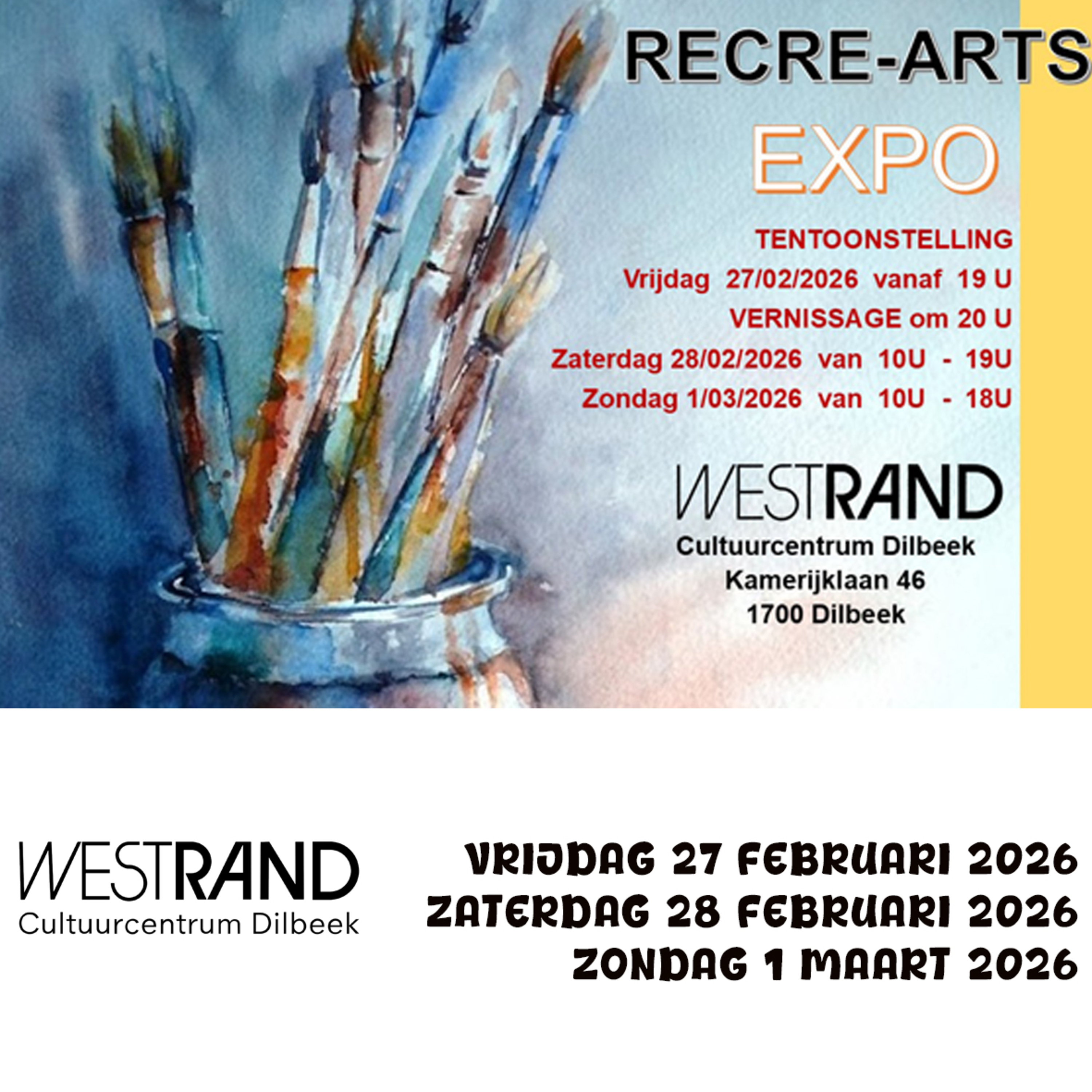Recre-Arts exposeert in Westrand episode artwork