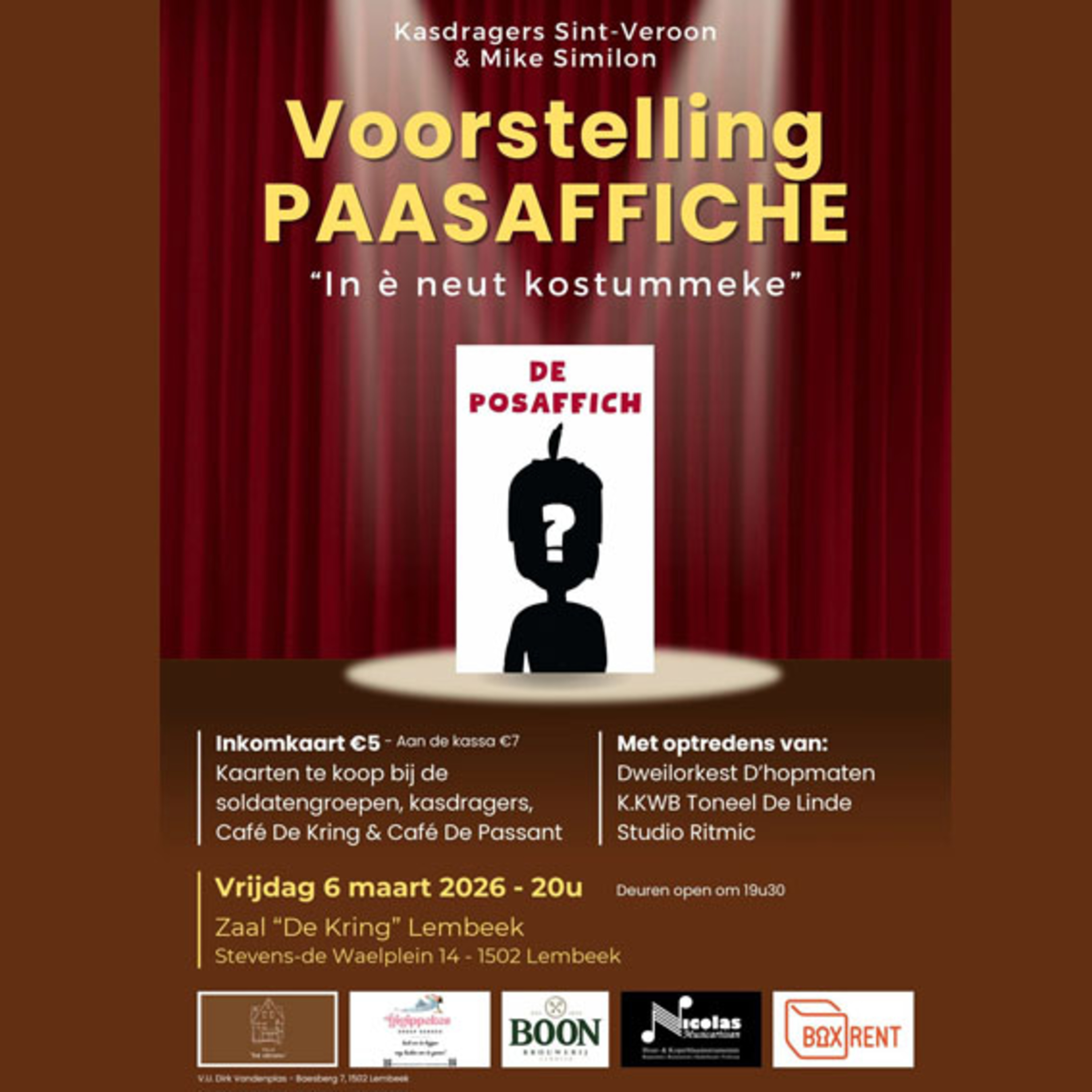 Wie wordt het nieuwe gezicht van de Paasaffiche episode artwork