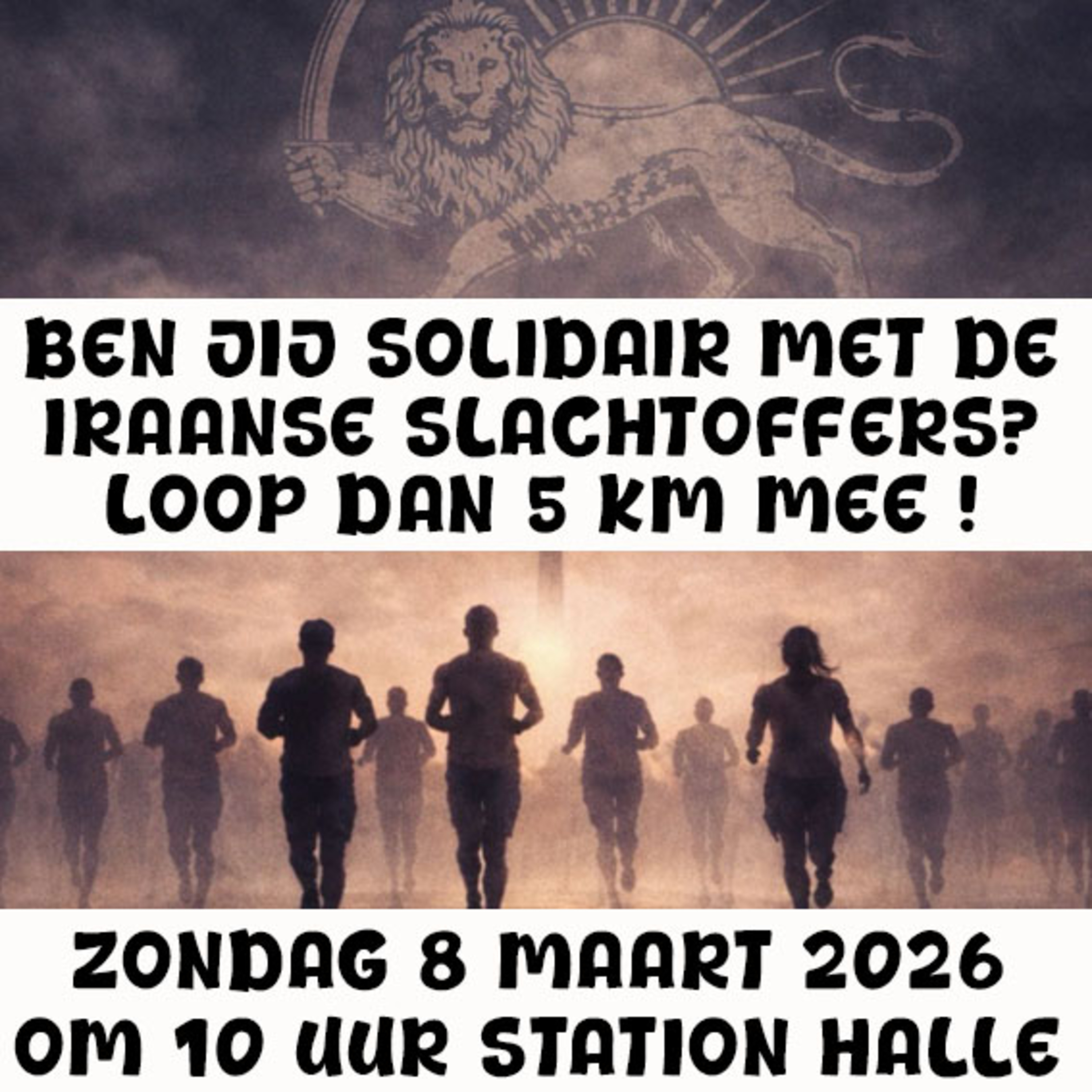 Atousa laat solidariteit met omgekomen sporters de vrije loop episode artwork