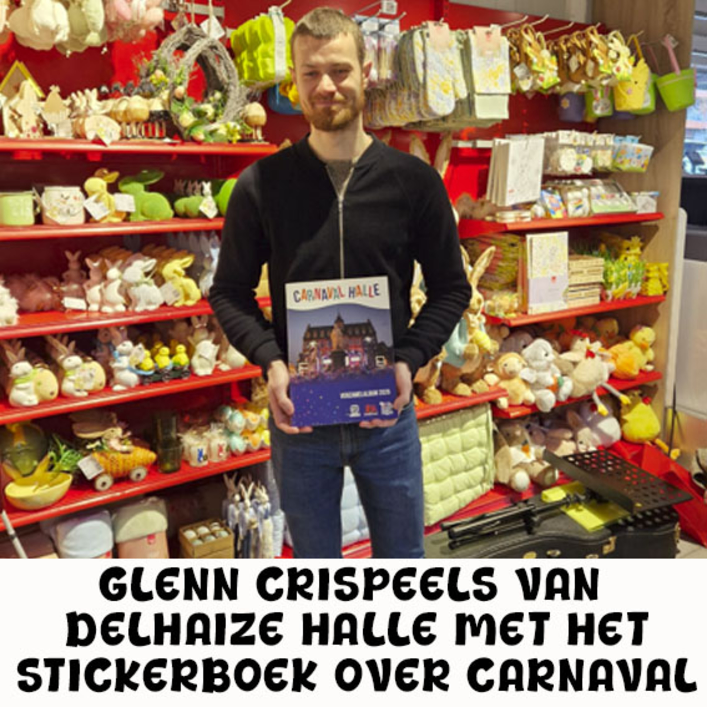 Stickerboek Carnaval Halle is enorm succes episode artwork