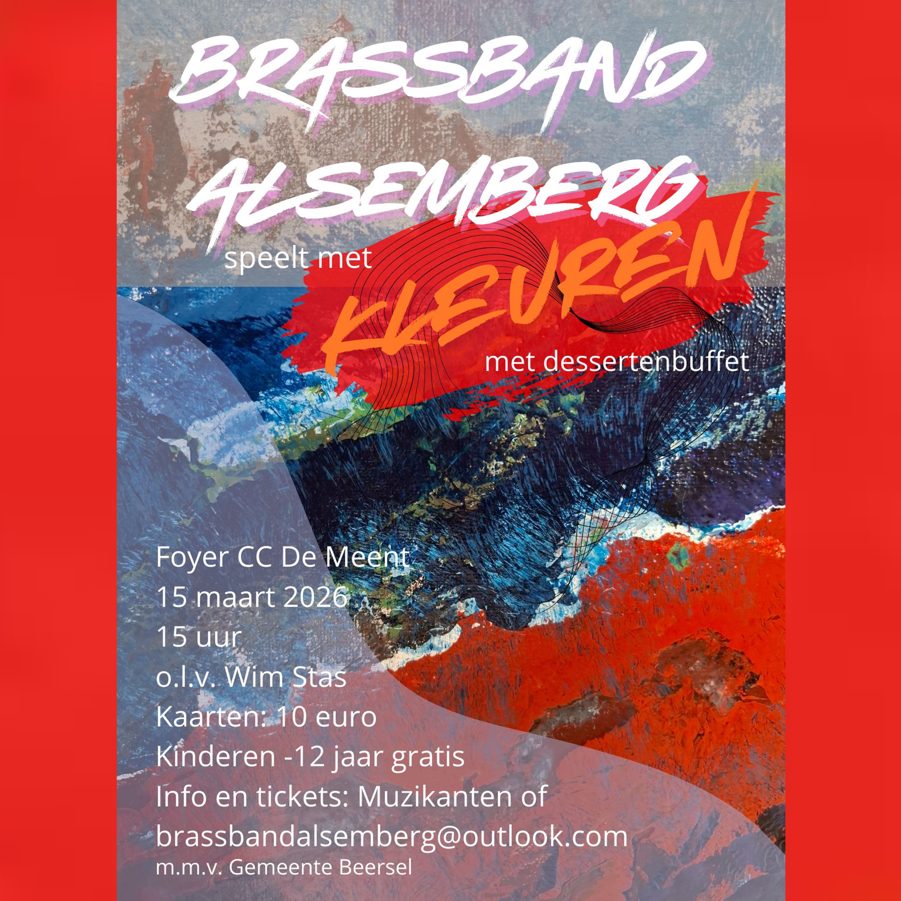 Brassband Alsemberg brengt concert met kleur en smaak