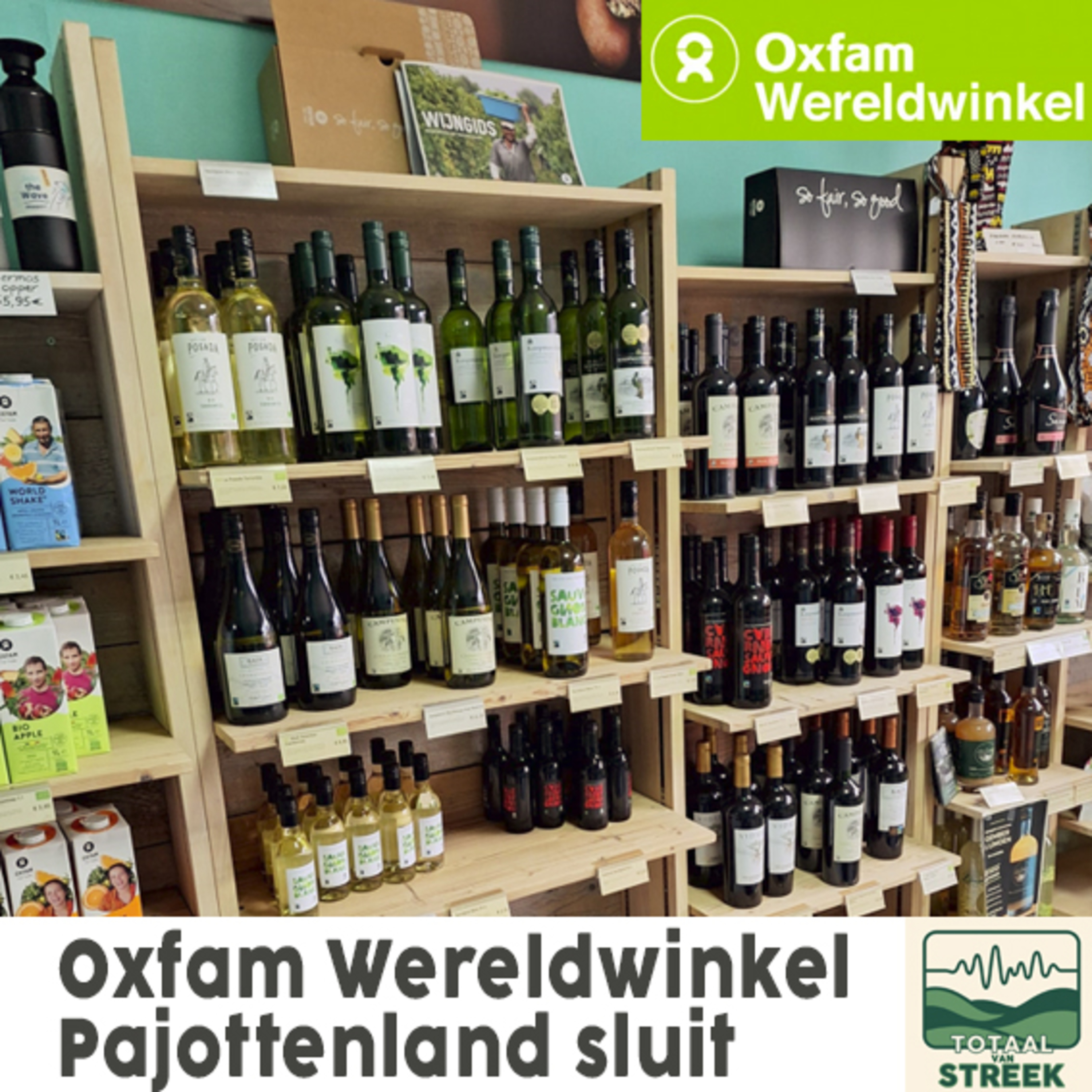 Oxfam Wereldwinkel Pajottenland gaat dicht