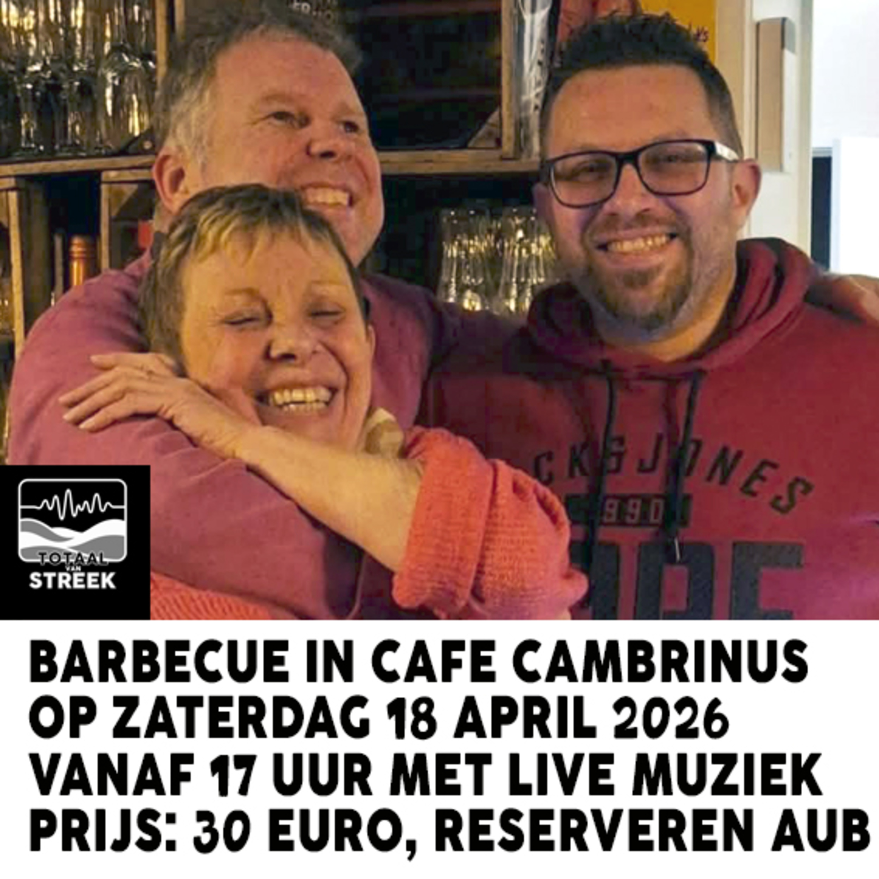 De eerste barbecue van 't jaar