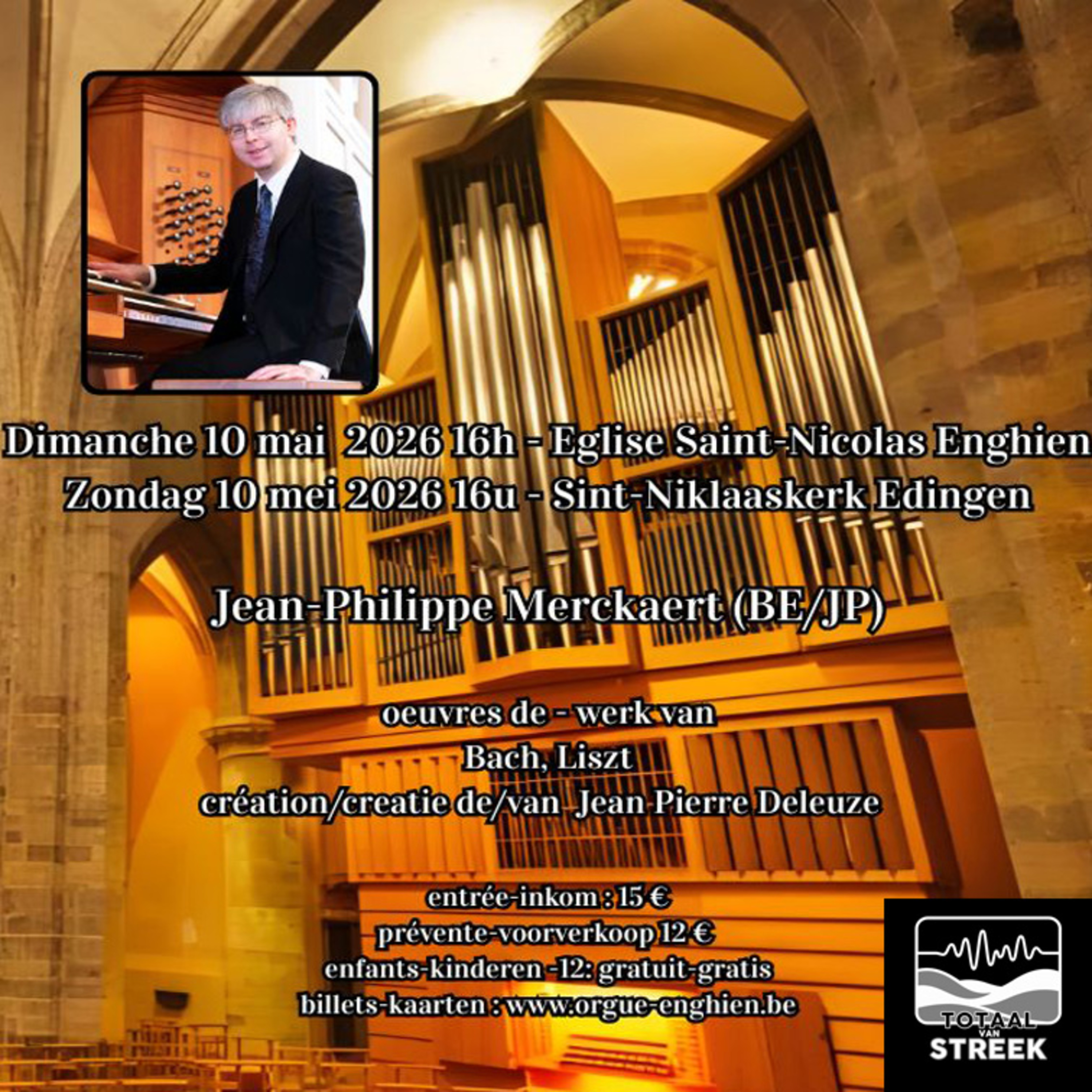 Bach en Liszt te horen op 10 mei in kerk van Edingen episode artwork