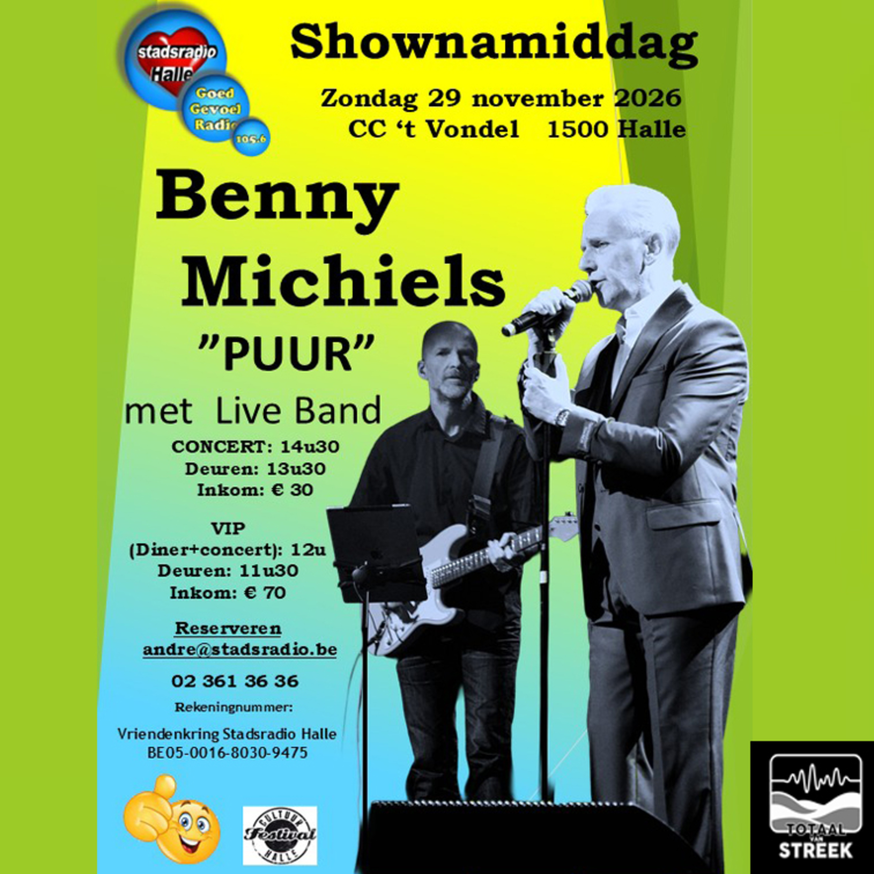 Benny Michiels Puur in CC 't Vondel episode artwork