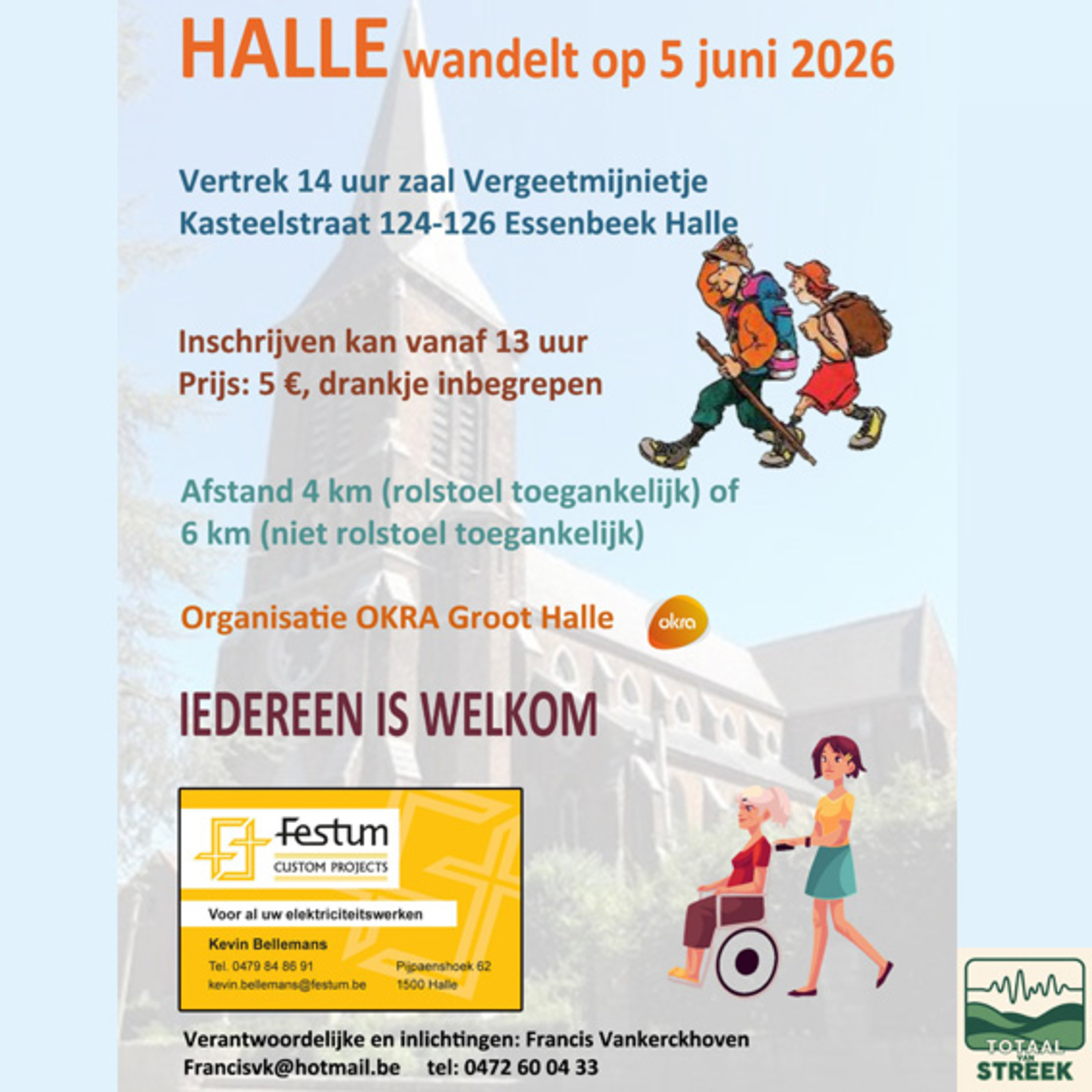 OKRA stimuleert ontmoetingen via "Halle Wandelt" episode artwork