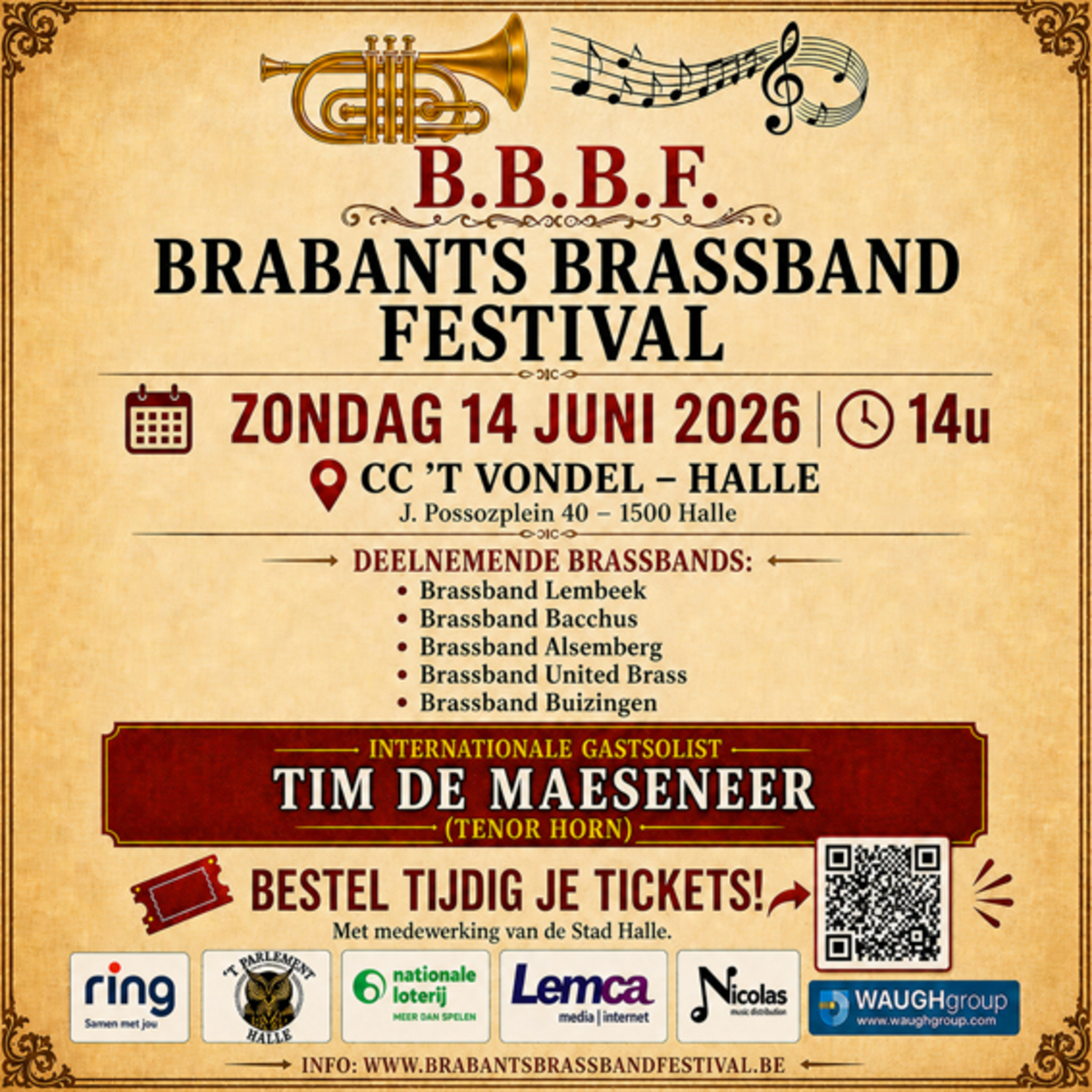 Brabants Brassband Festival blaast de pannen van het dak in CC 't Vondel episode artwork