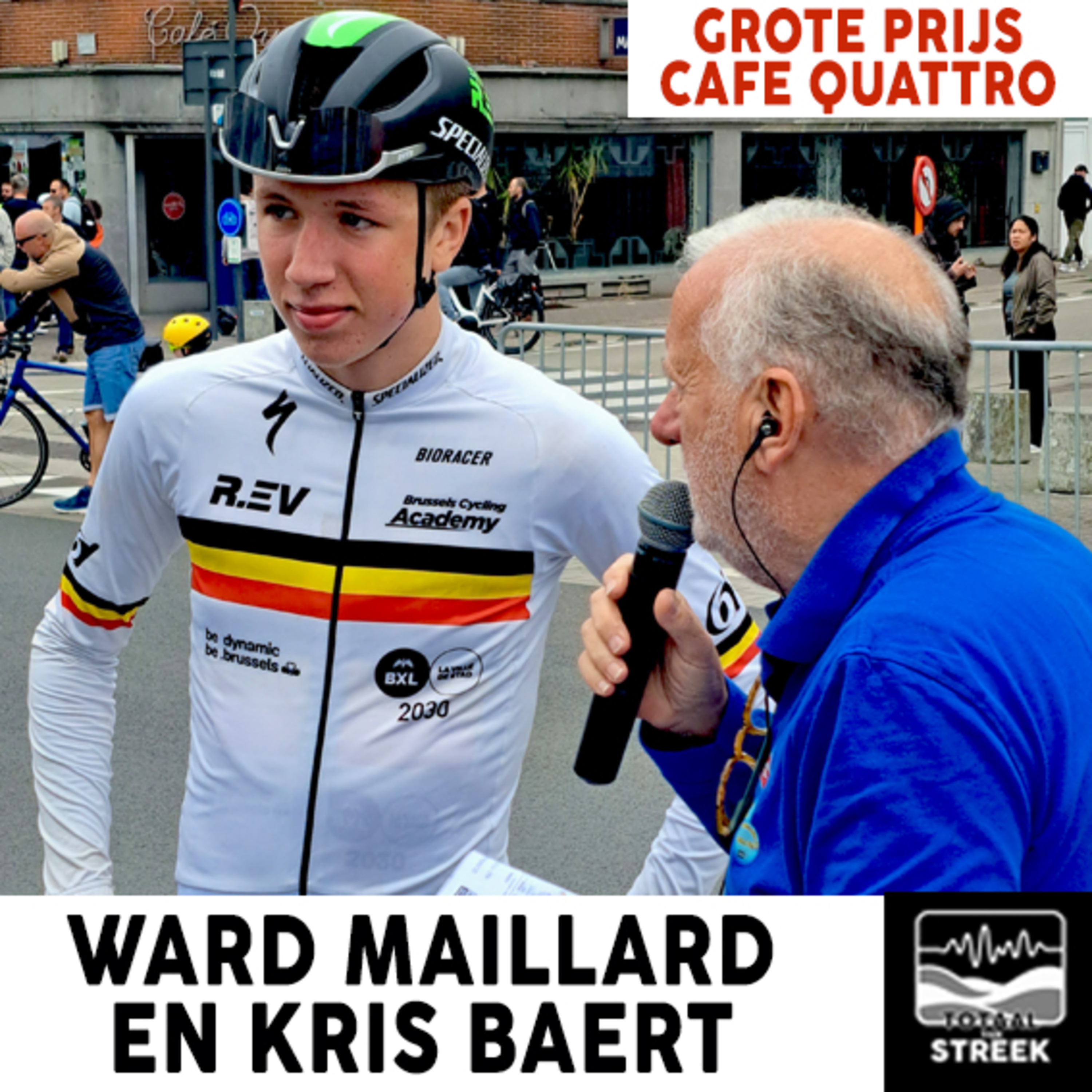 Mooie tweede plaats voor Ward Maillard in Grote Prijs Café Quattro - Kris Baert episode artwork