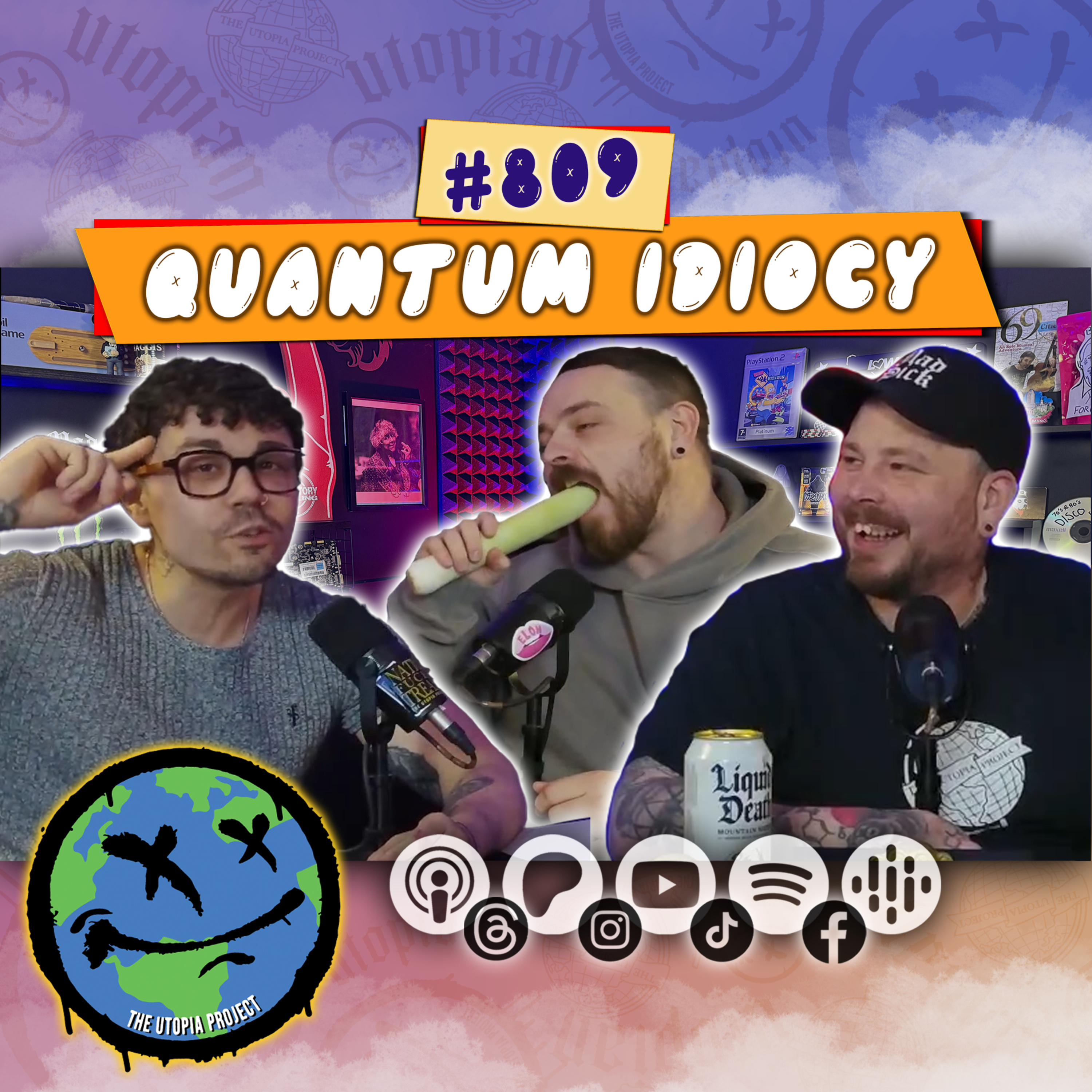 S08 Ep09 - QUANTUM IDIOCY! - The Utopia Project