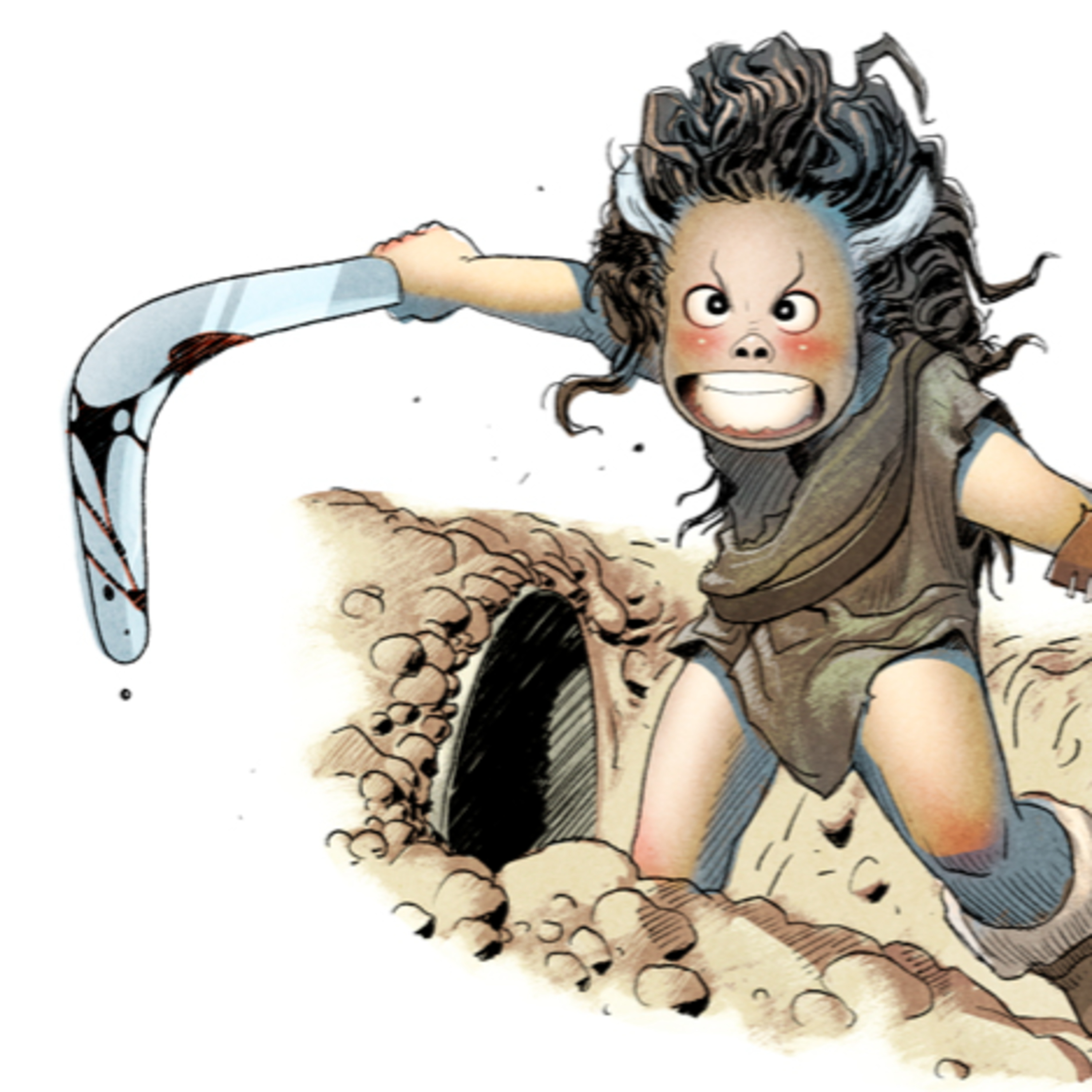 George Miller's 1981 Mad Max 2: The Road Warrior episode artwork