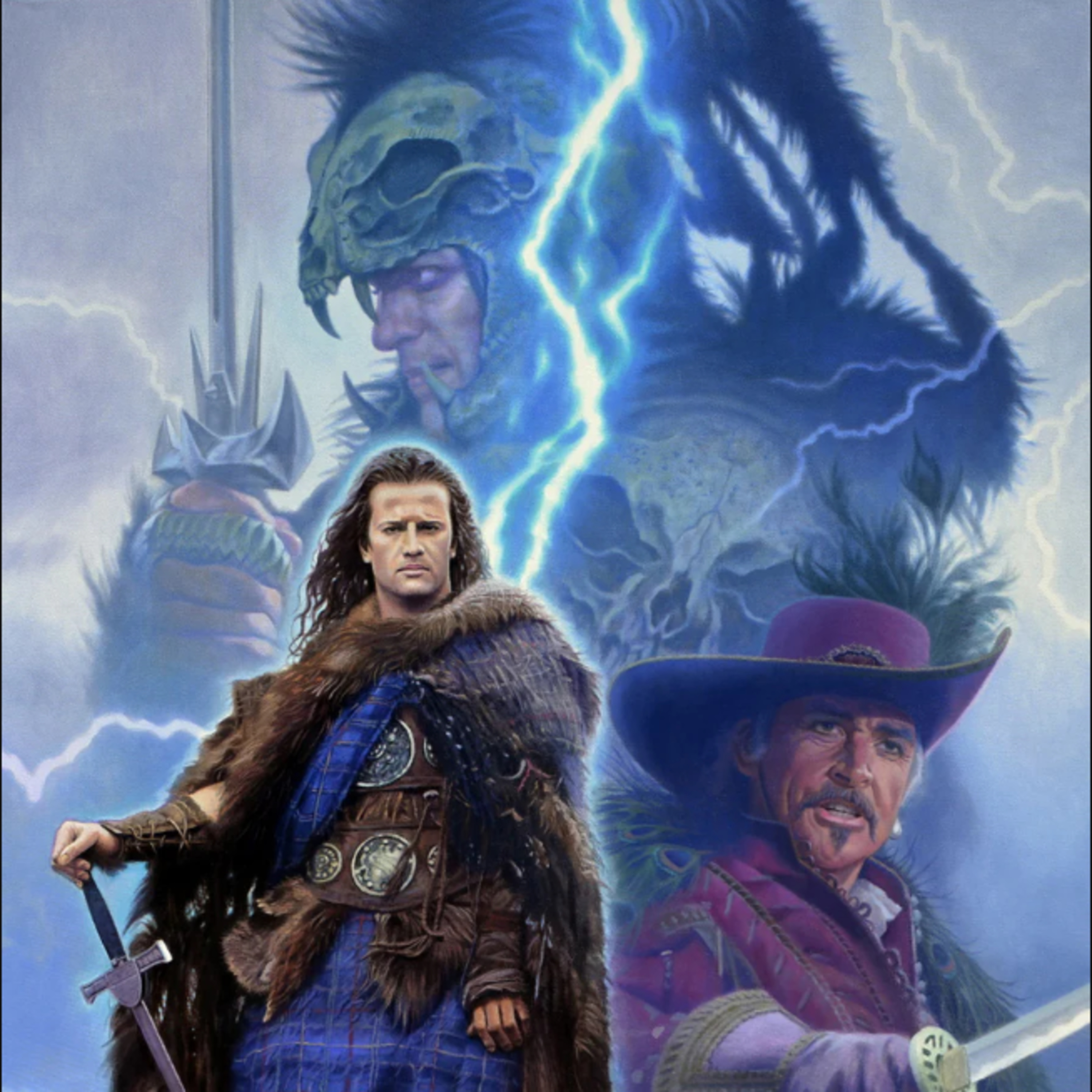 Russell Mulcahy's 1986 Highlander episode artwork
