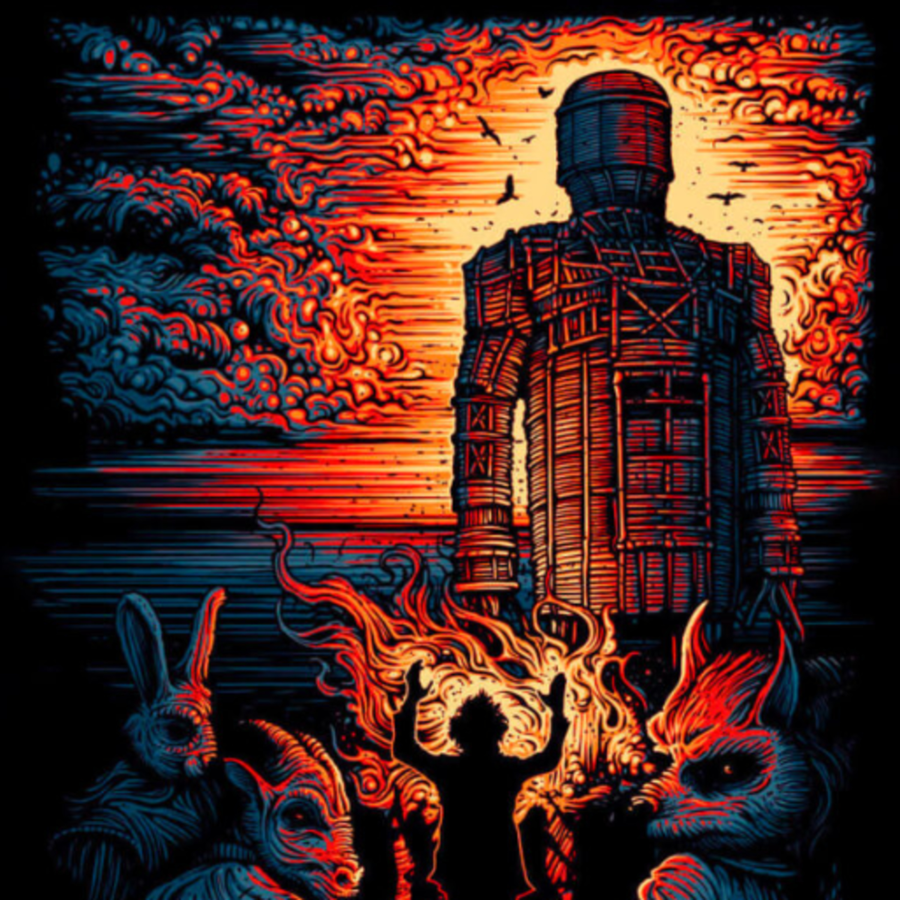 Robin Hardy's 1973 The Wicker Man episode artwork