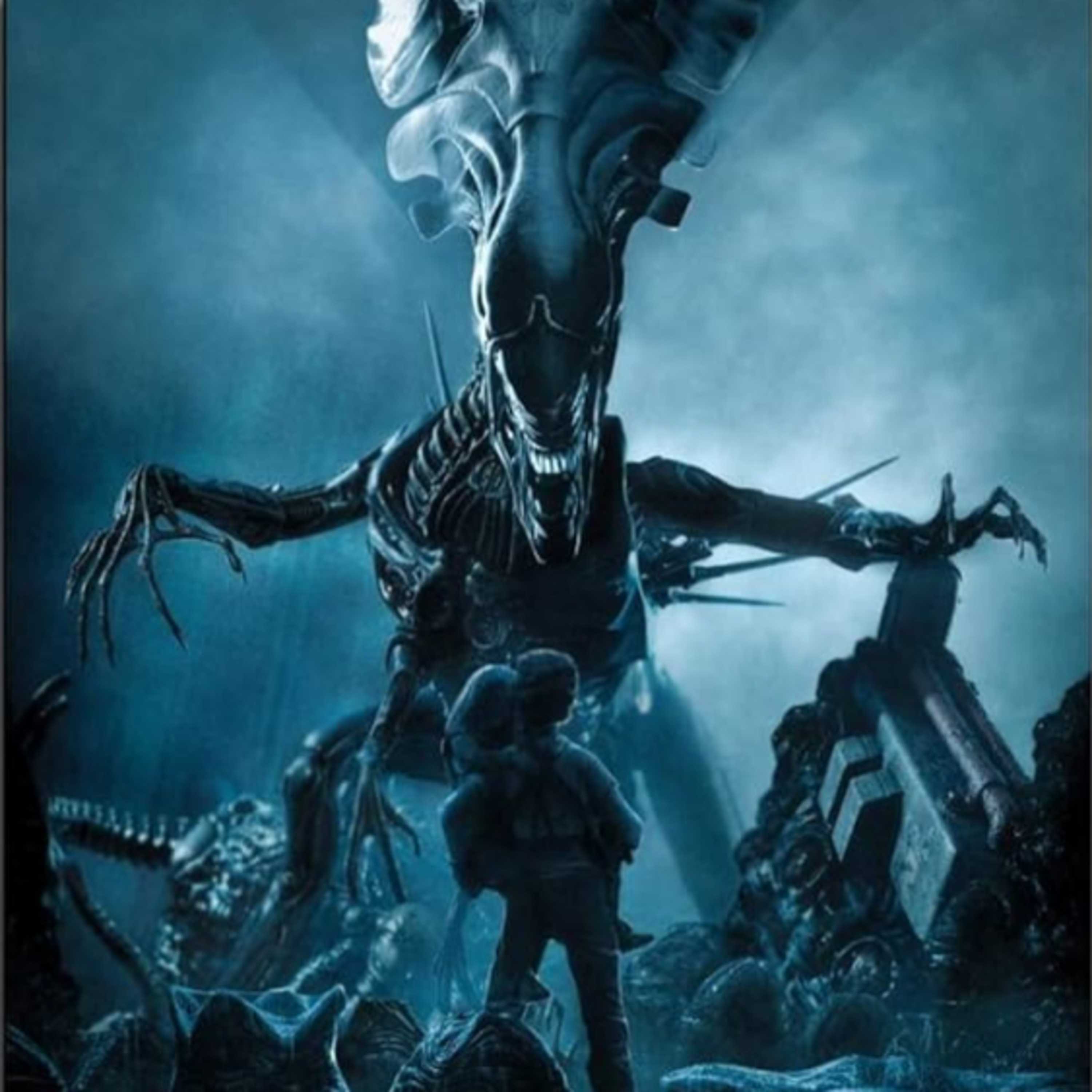 James Cameron's 1986 Aliens episode artwork