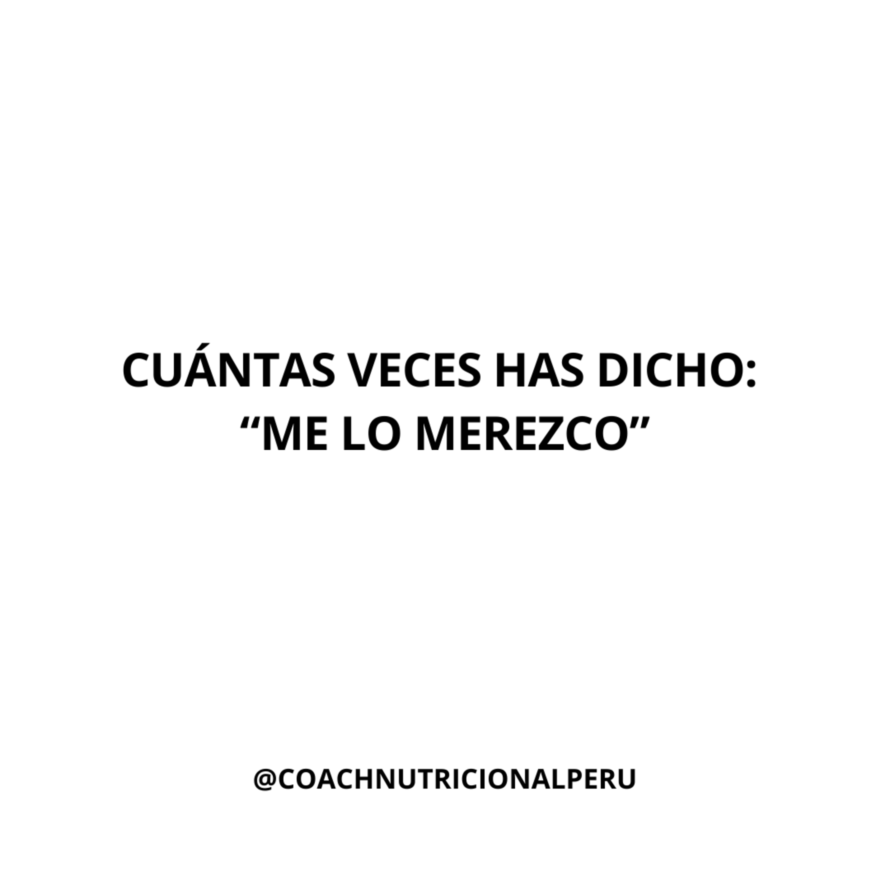1x226 "Me lo merezco" "Por una vez que lo coma no pasa nada" - Frases que sabotean la pérdida de peso 1x226 "Me lo merezco" "Por una vez que lo coma no pasa nada" - Frases que sabotean la pérdida de peso