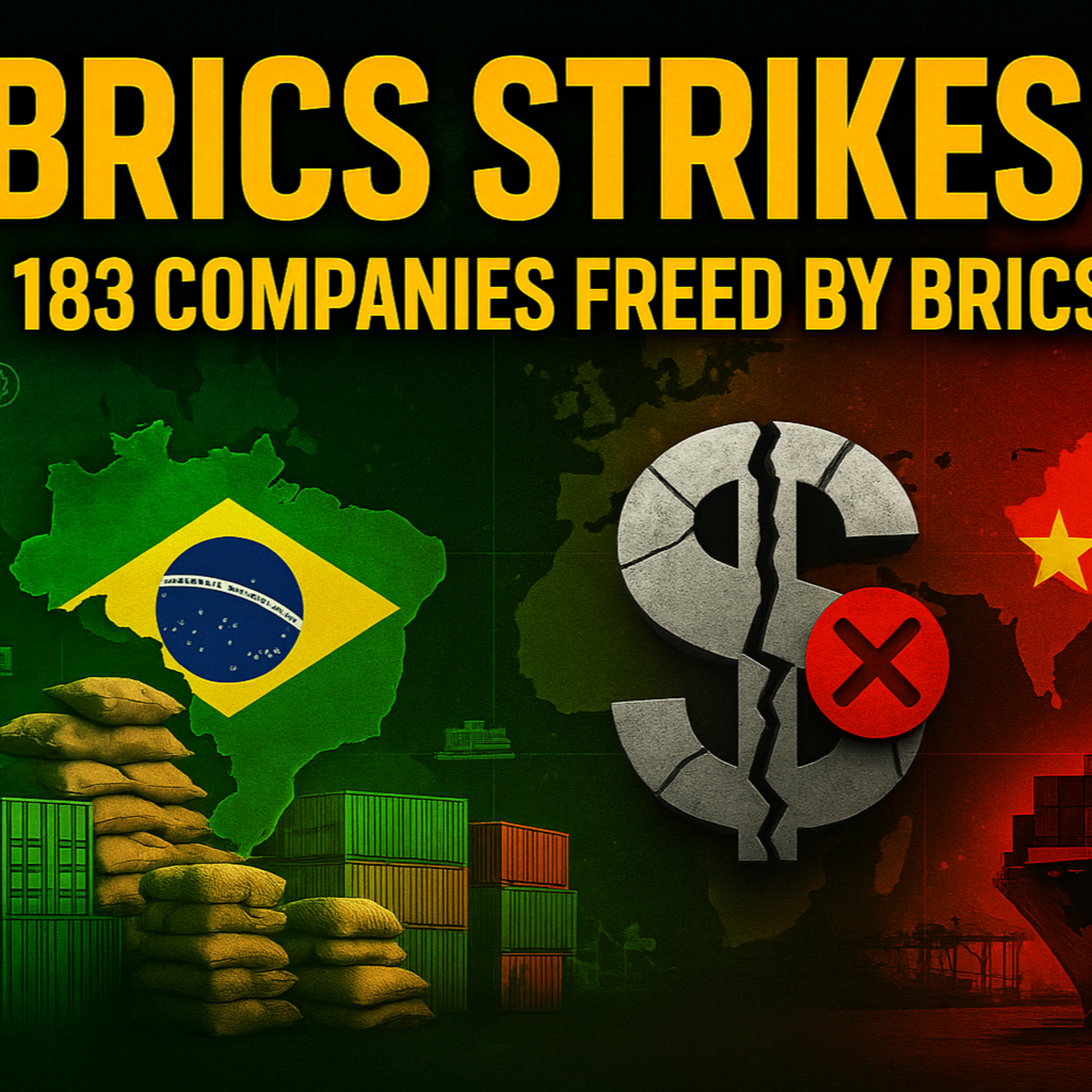 SE42 BRICS Strikes Back: Brazil & China Bypass U.S. Trade Barriers #brics episode artwork