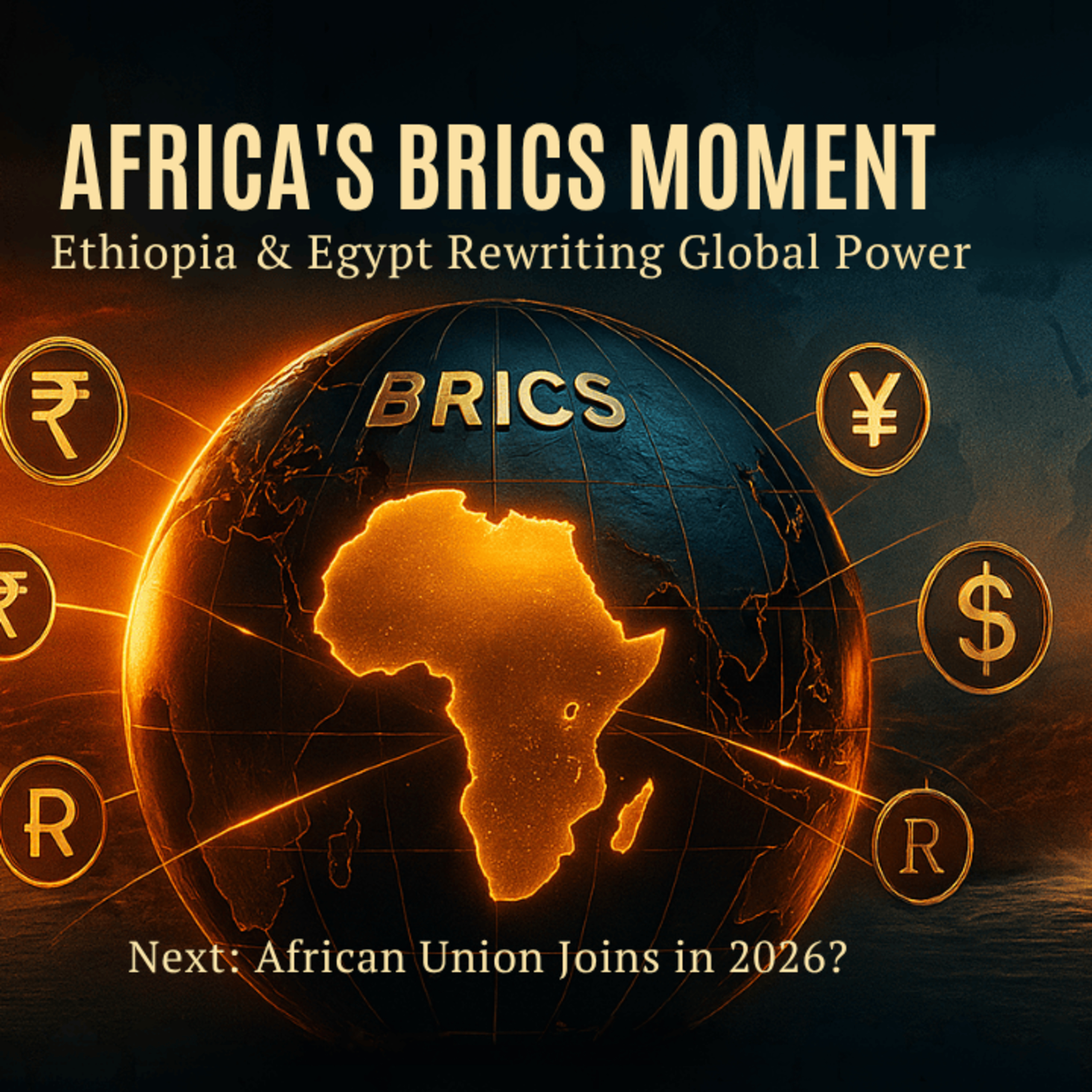 S3E48 Africa’s BRICS Moment: How Ethiopia & Egypt Are Rewriting Global Power #brics episode artwork