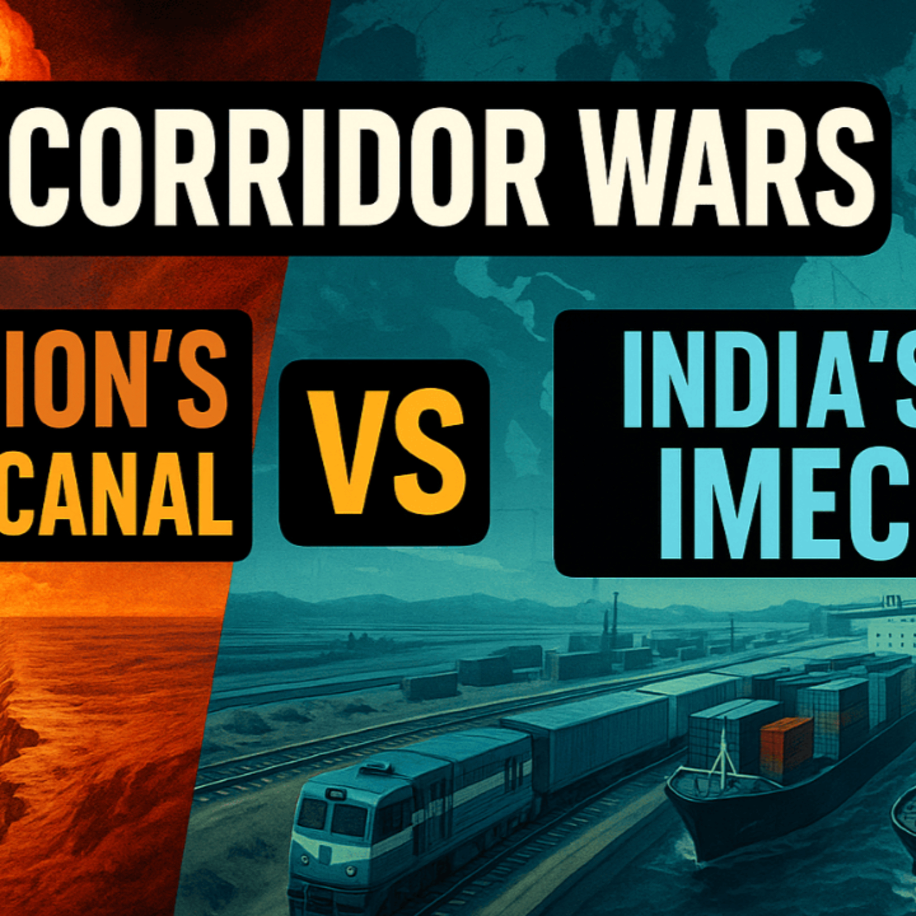 S3E49 The Corridor Wars: Israel’s Nuclear Canal vs IMEC | The Real Suez Killer episode artwork