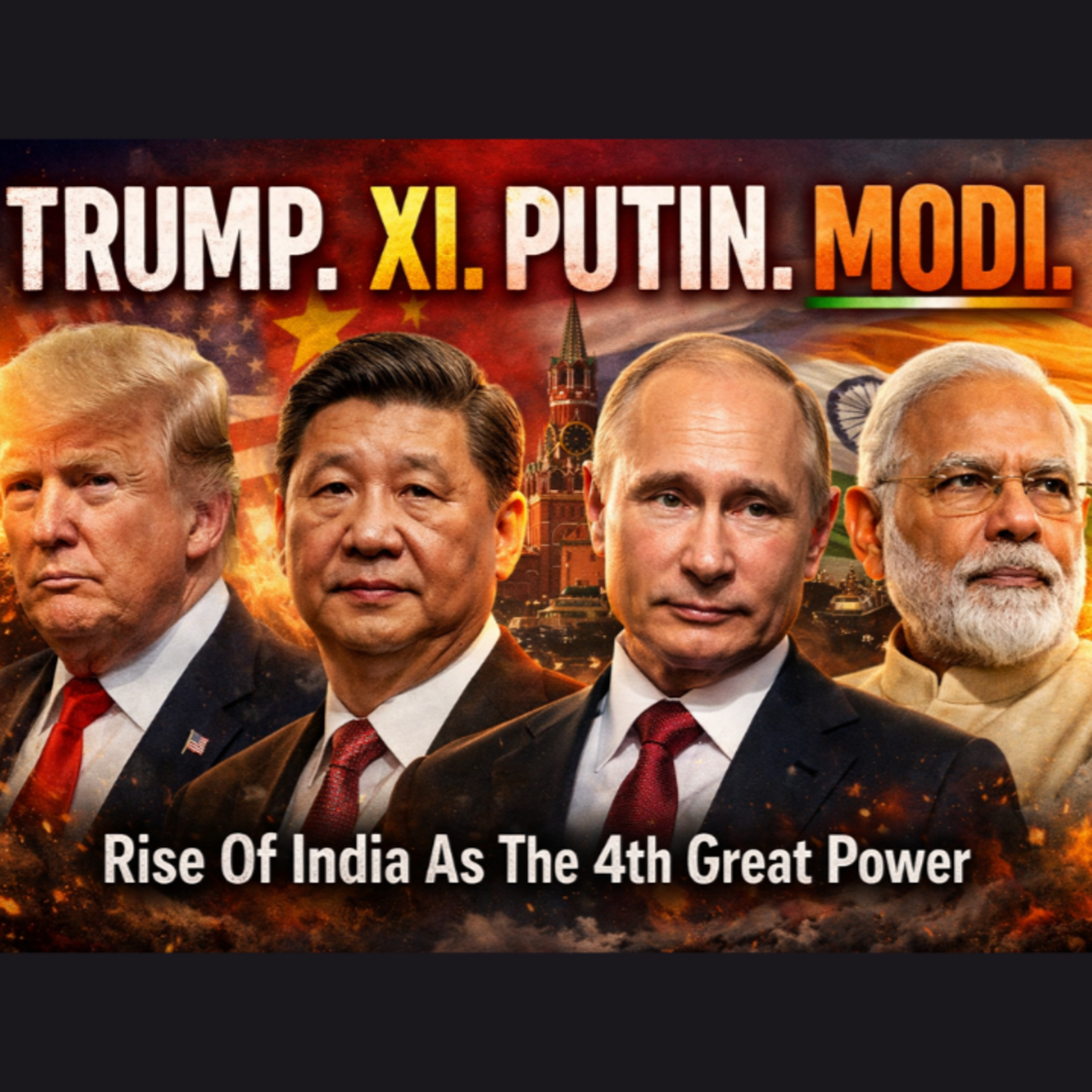 S3E72 Geopolitics 2025 Year in Review: How US, China, Russia & India Shaped the World episode artwork