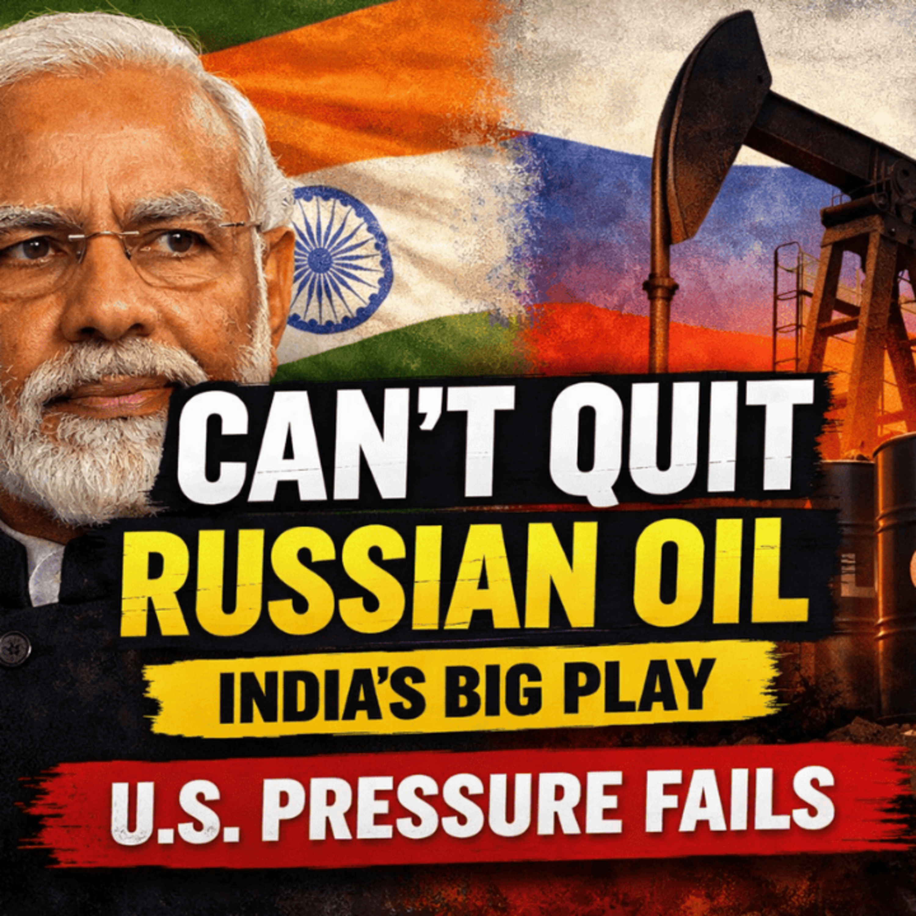 S4E17 Why India Won’t Stop Buying Russian Oil | | Sanctions, Discounts, and Refining  episode artwork