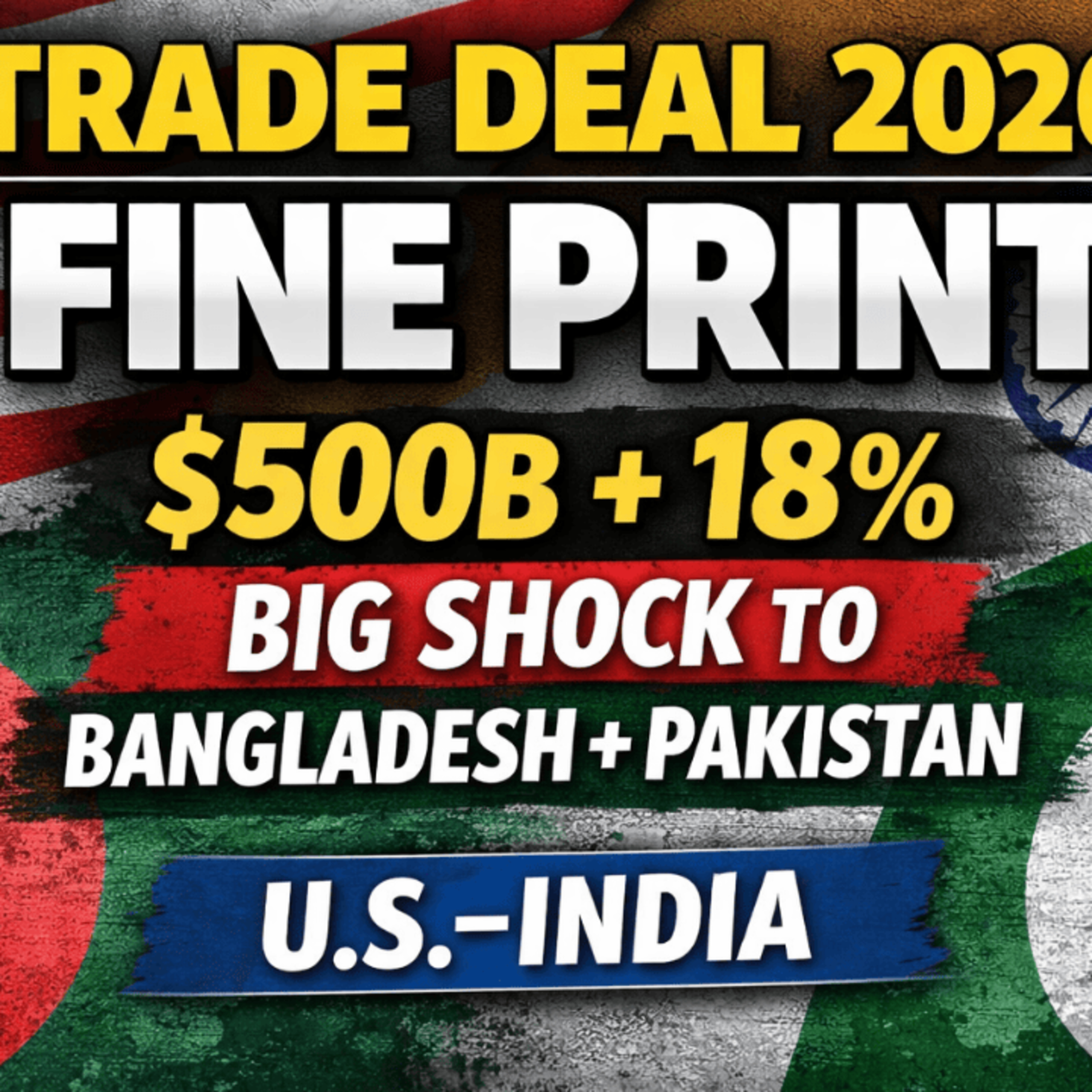 S4E18 U.S.–India Trade Deal 2026: The $500B Plan, The Tariff Rate, The Fine Print episode artwork