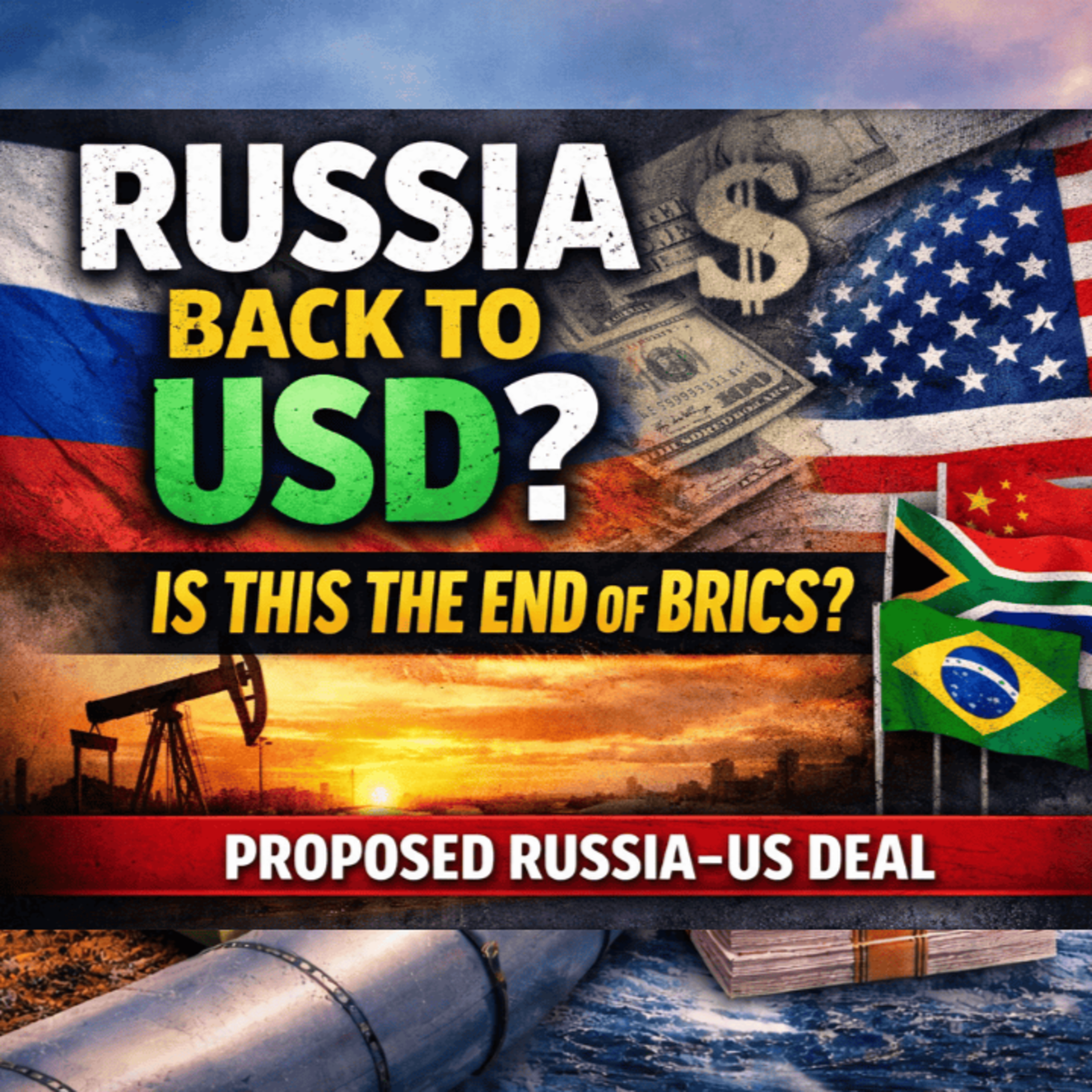 S4E21 Russia Rejoining Dollar Settlement? What It Means for Oil Prices and BRICS episode artwork