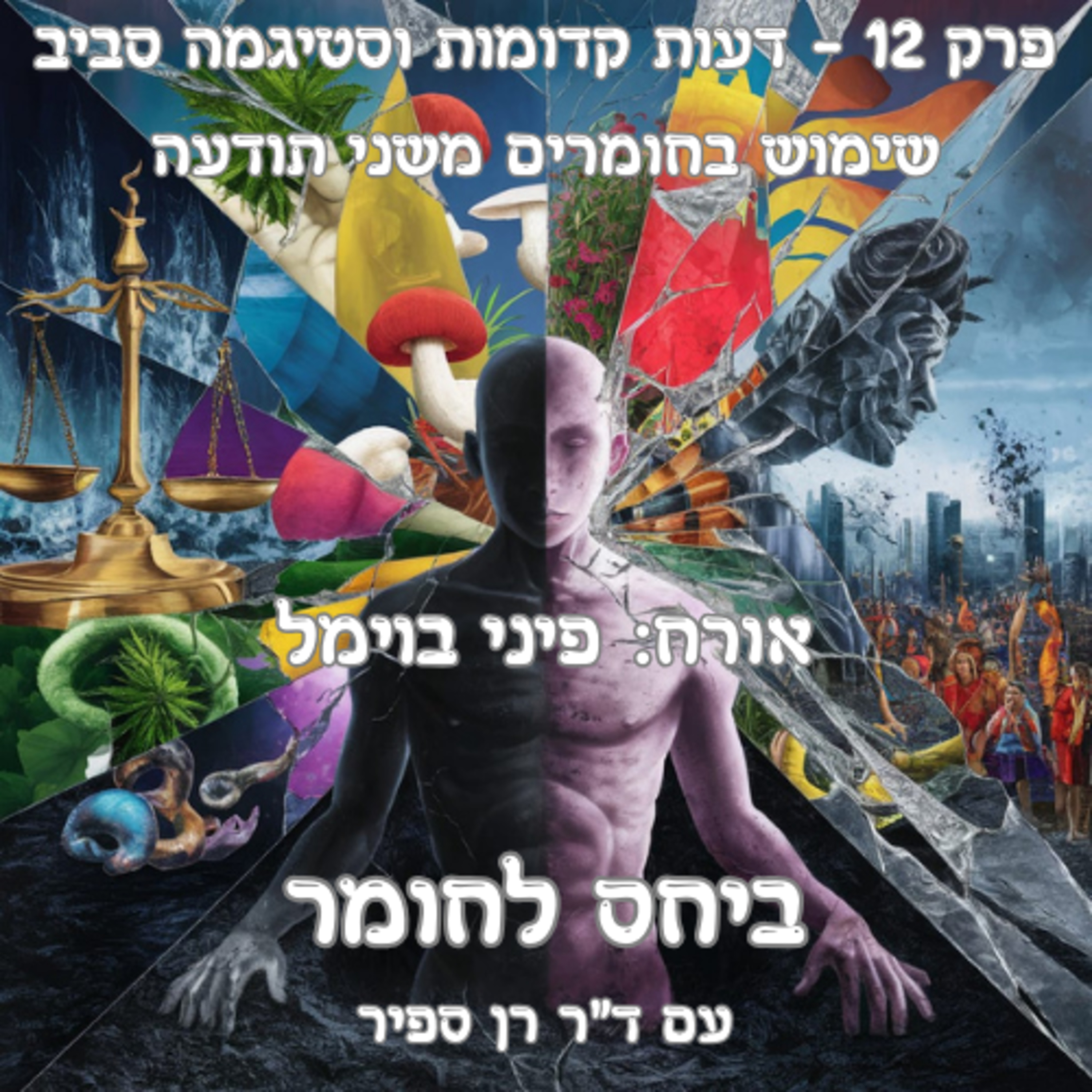 פרק 12- דעות קדומות וסטיגמה סביב שימוש בחומרים משני תודעה episode artwork