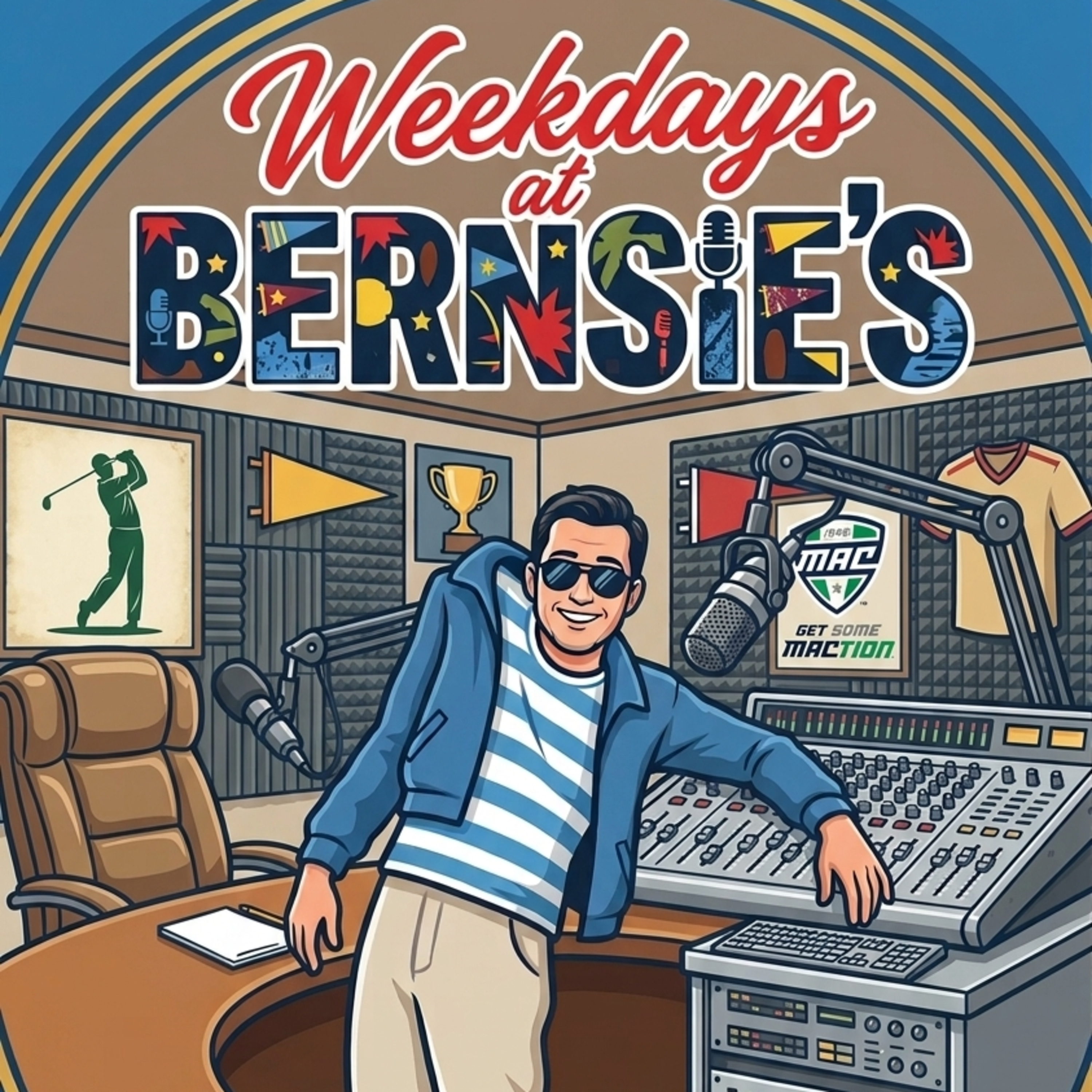  Weekdays at Bernsie's (July 27, 2026) Lebron's Final Act -- Rocket Classic Preview -- MAJOR NEWS episode artwork