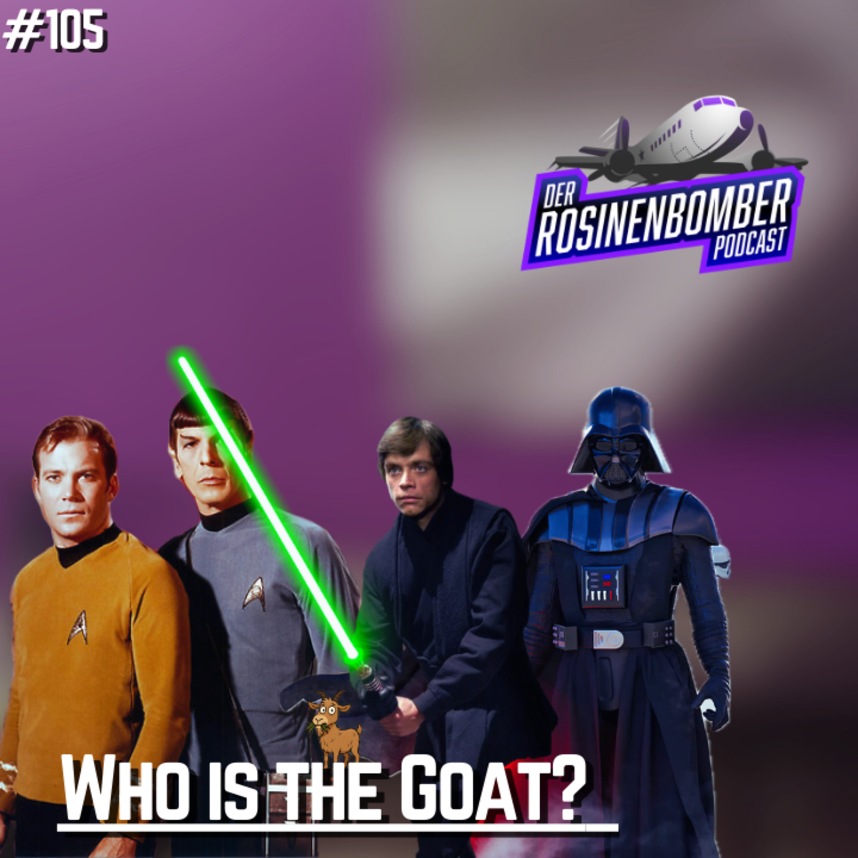 #105 l WER IST DIE ZIEGE? STAR WARS VS STAR TREK - COMMUNITY CLASH!