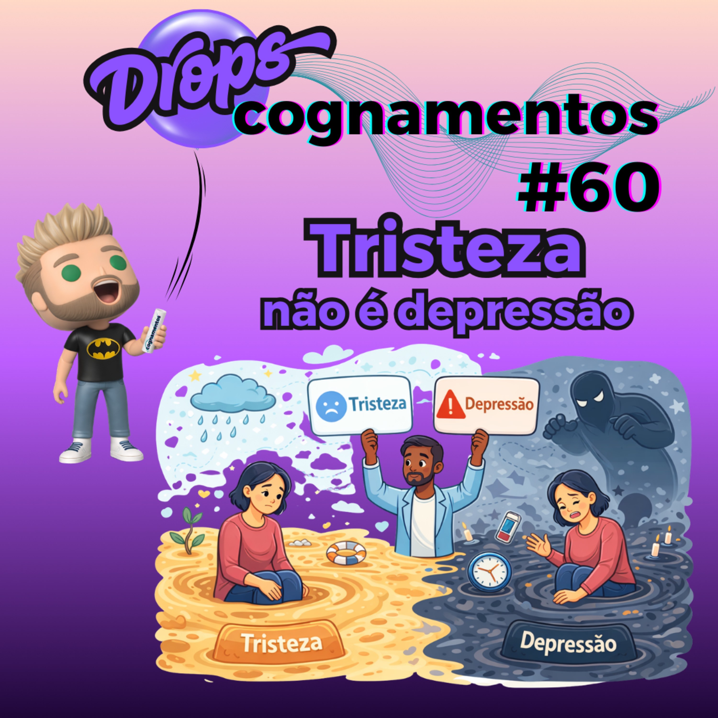EP 60 - Tristeza não é depressão episode artwork