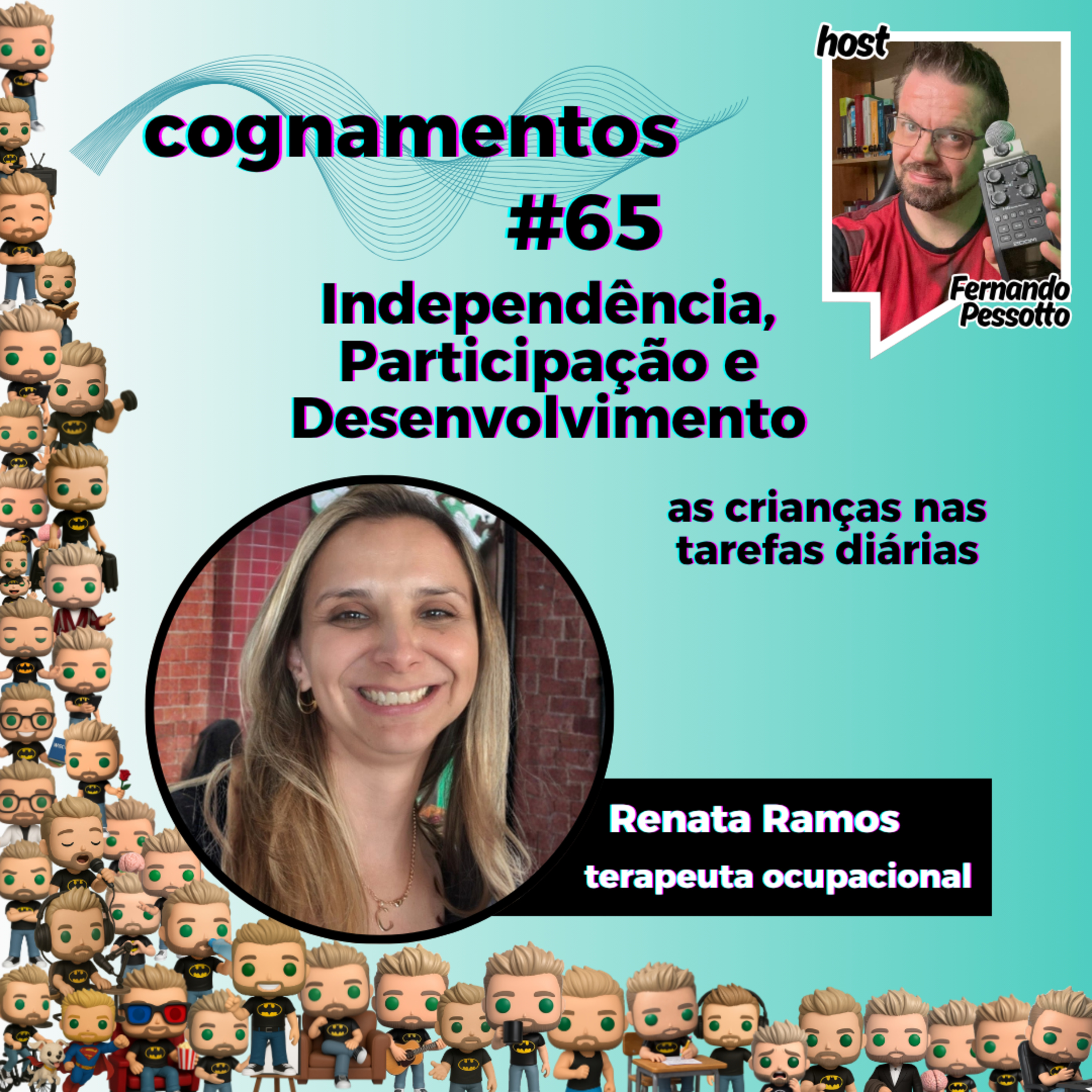 EP 65 - Independência, Participação e Desenvolvimento: as crianças nas tarefas diárias episode artwork