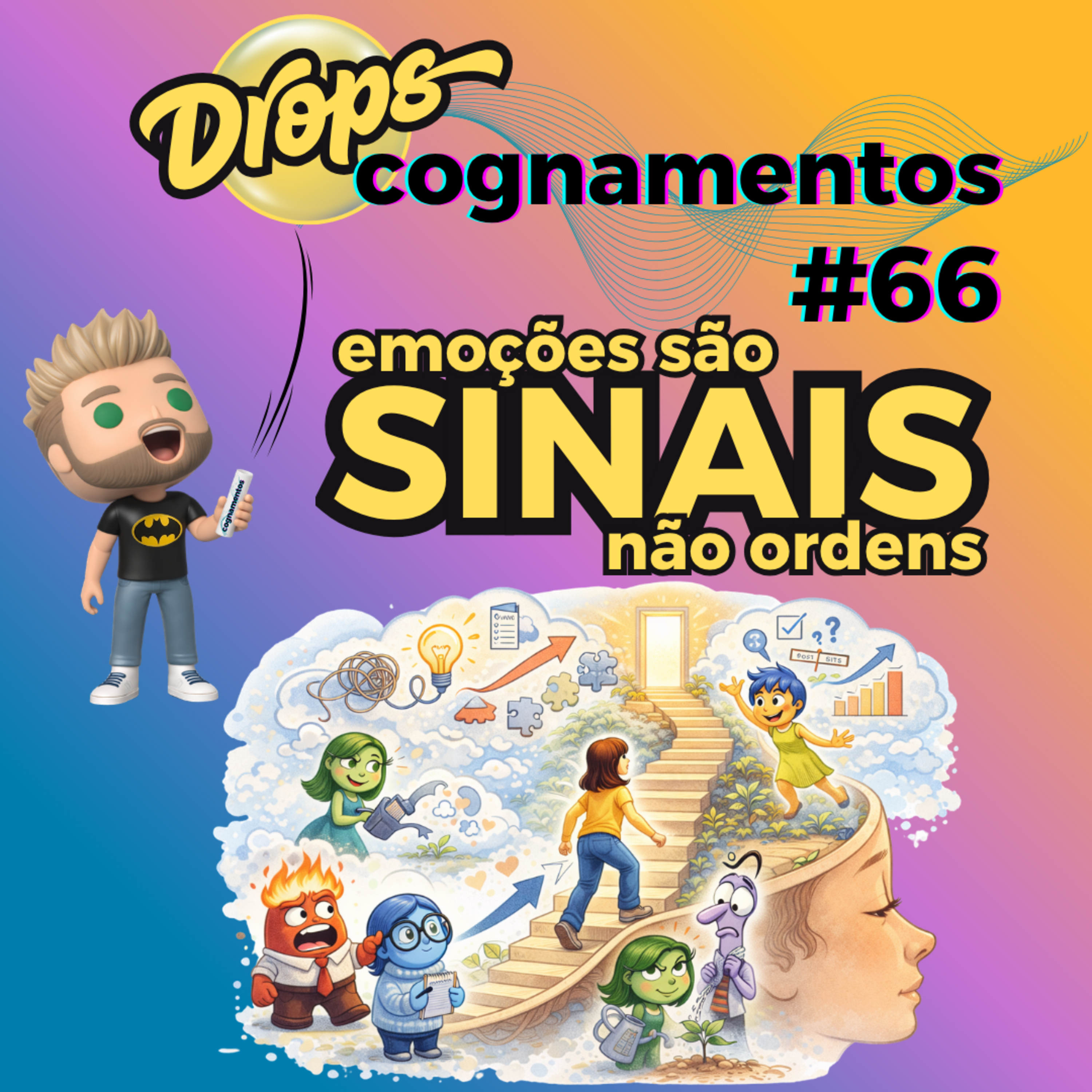 EP 66 - Emoções são sinais, não ordens episode artwork