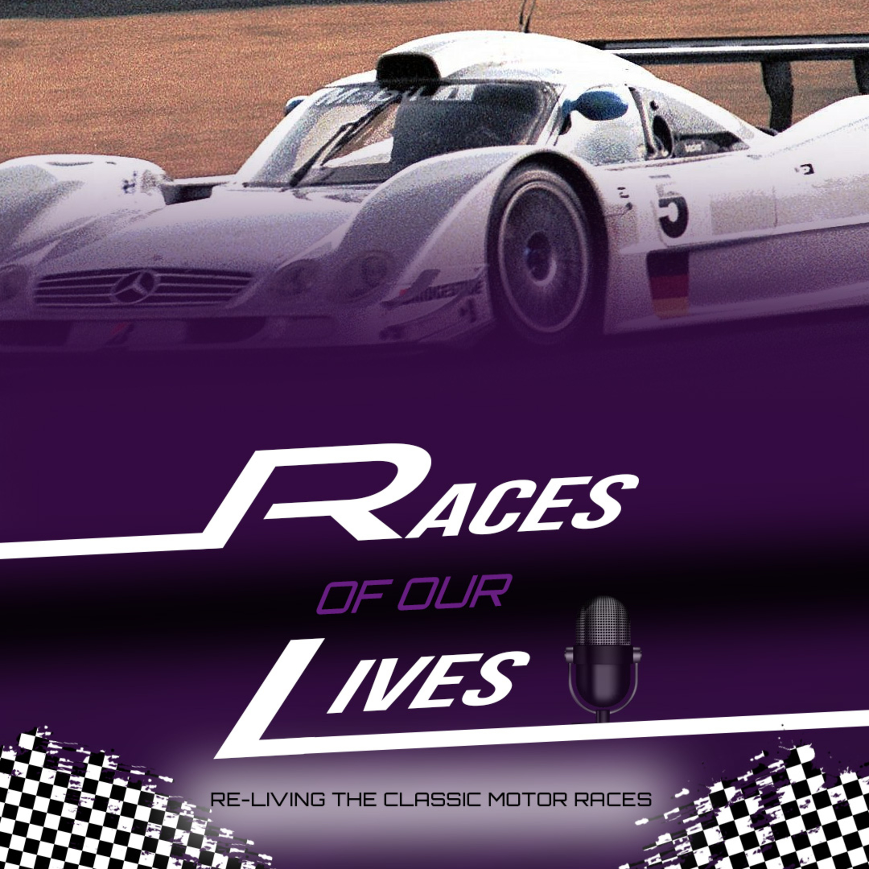 E30 - Le Mans 1999 - 'The one with the flying Mercedes' episode artwork