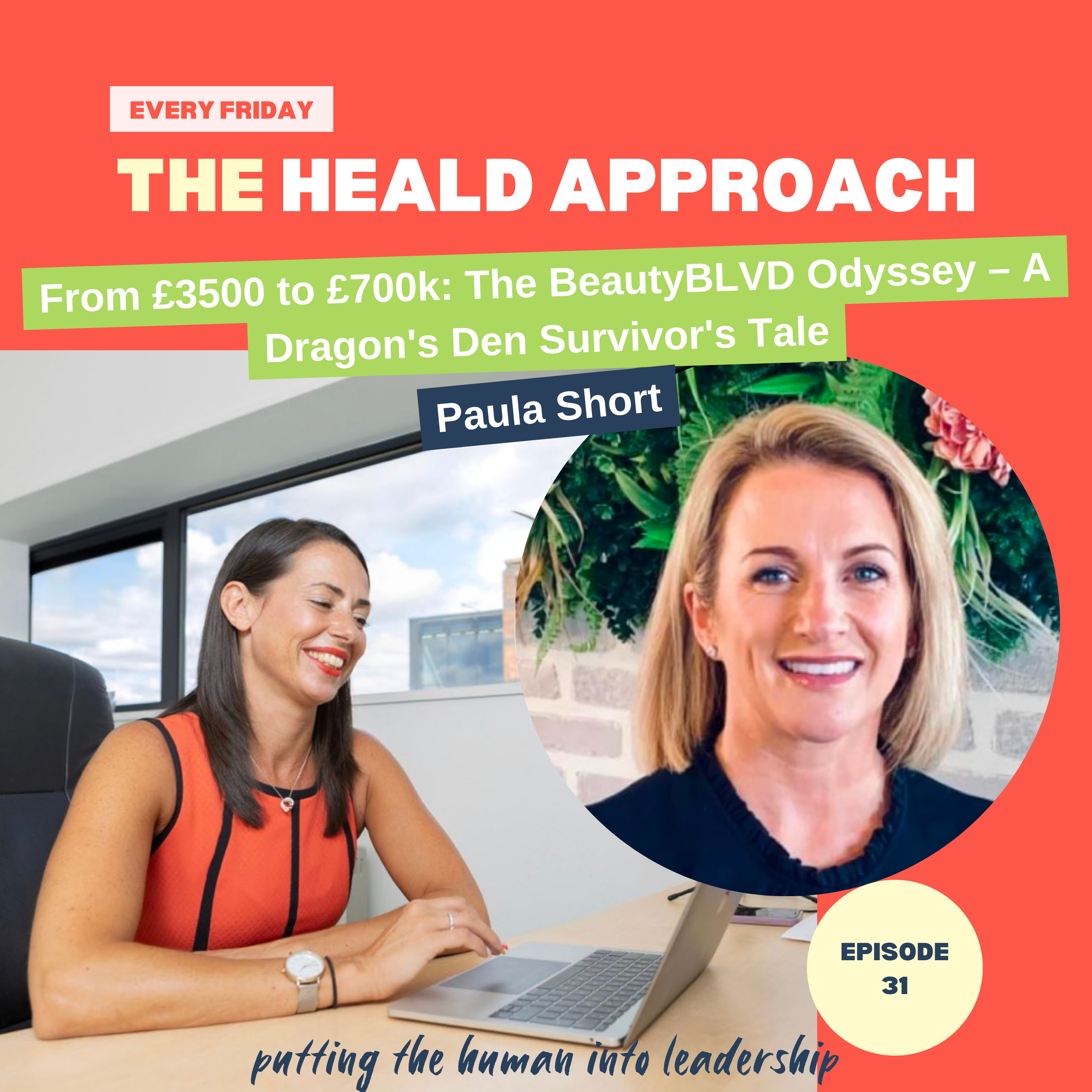 From £3500 to £700k: The BeautyBLVD Odyssey with Paula Short – A Dragon's Den Survivor's Tale episode artwork
